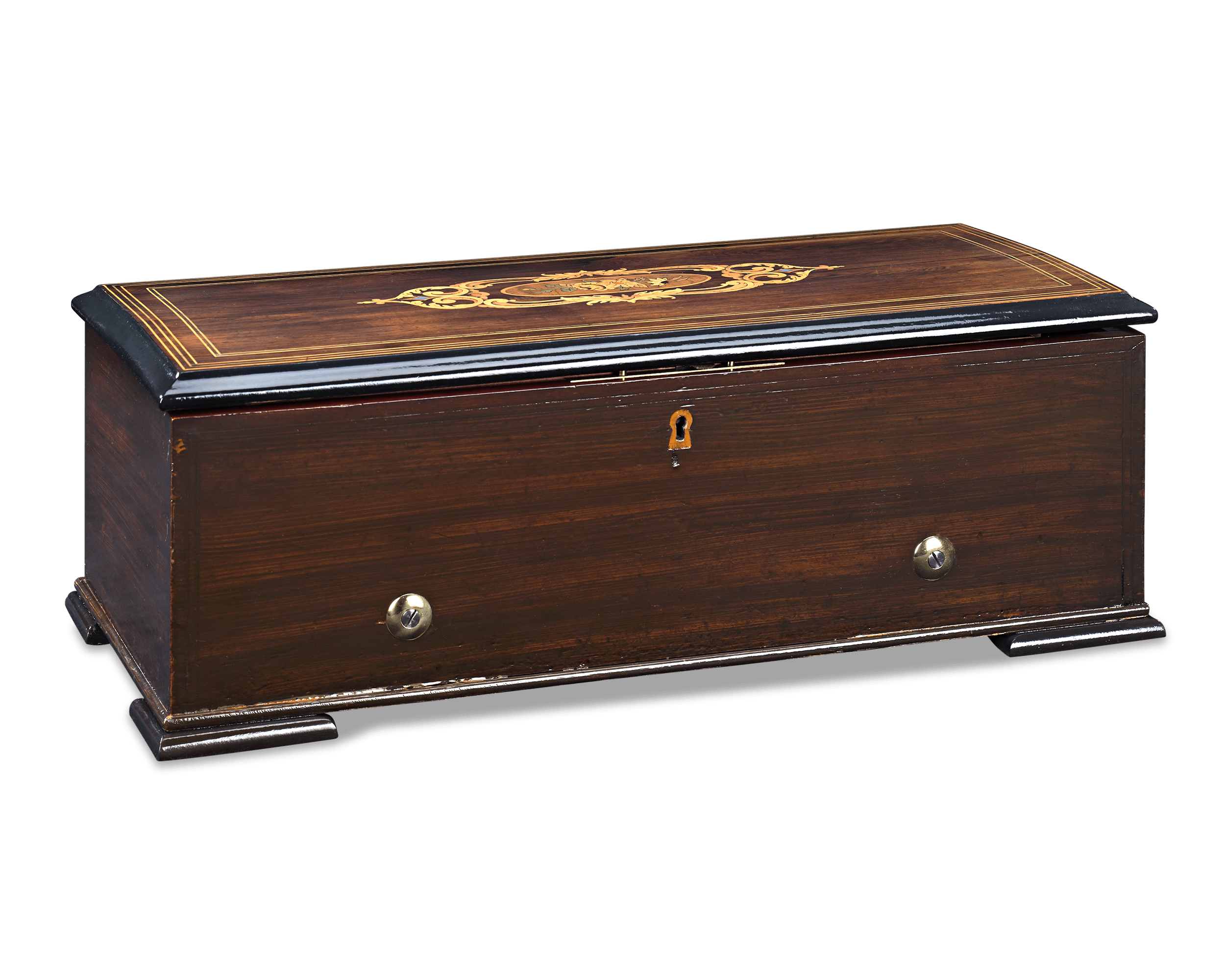 Cylinder Music Box by Le Coultre Freres | M.S. Rau Cylinder Music Box by Le Coultre Freres | M.S. Rau