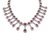 Antique Burma Ruby and Diamond Necklace
