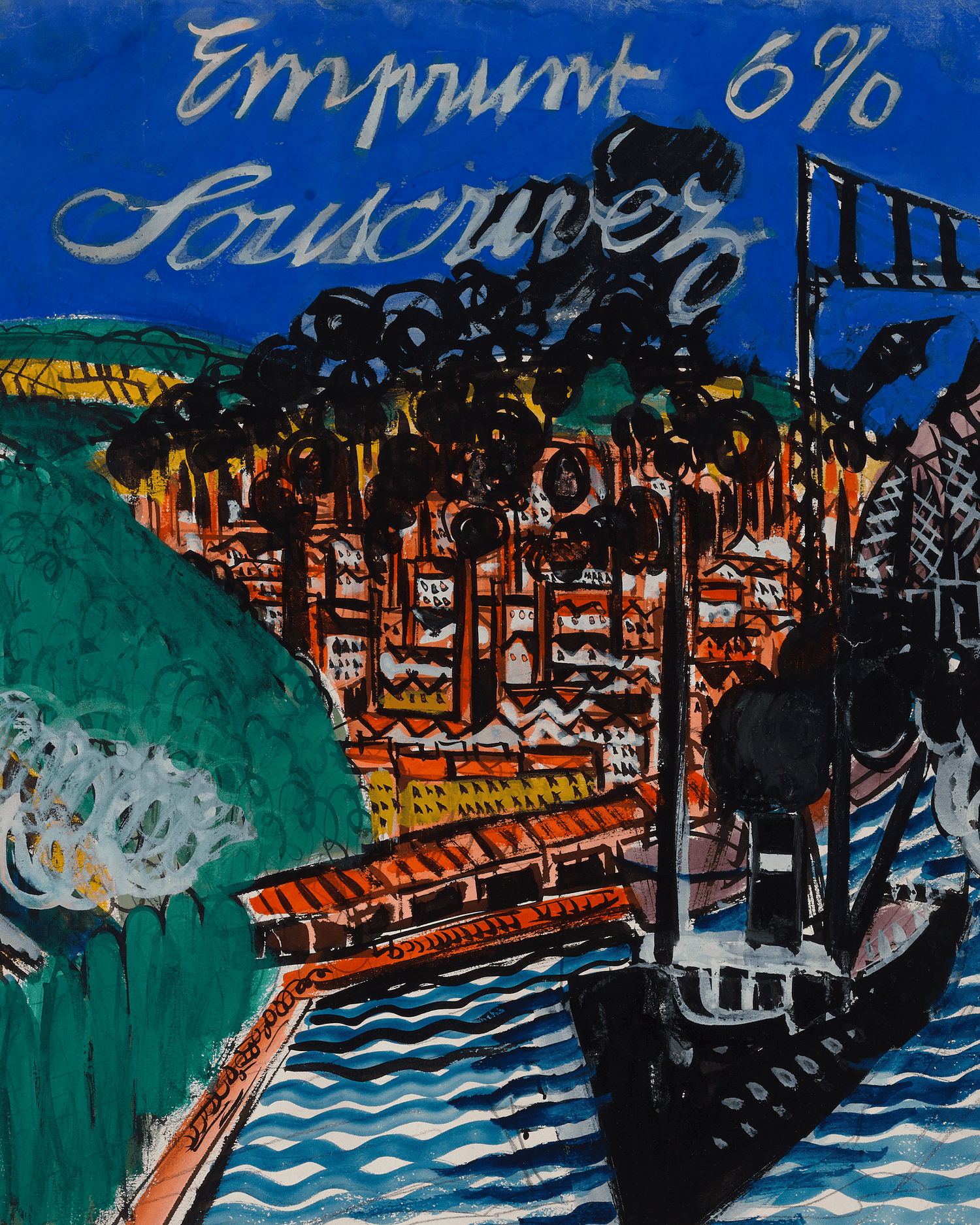 Emprunt 6% Souscrivez by Raoul Dufy