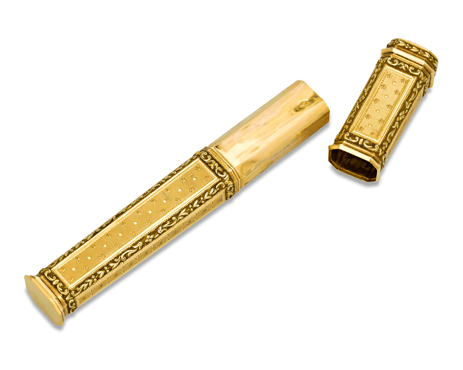 18th-Century French Gold Etui