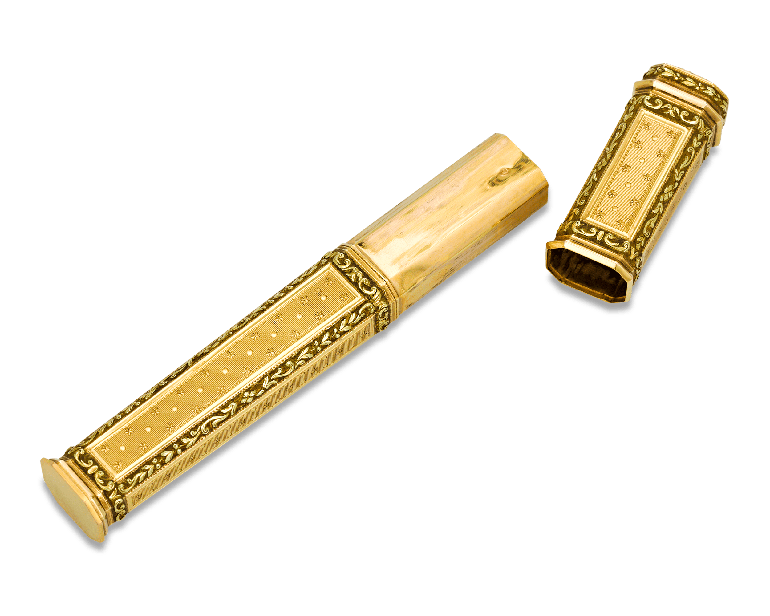18th-Century French Gold Étui