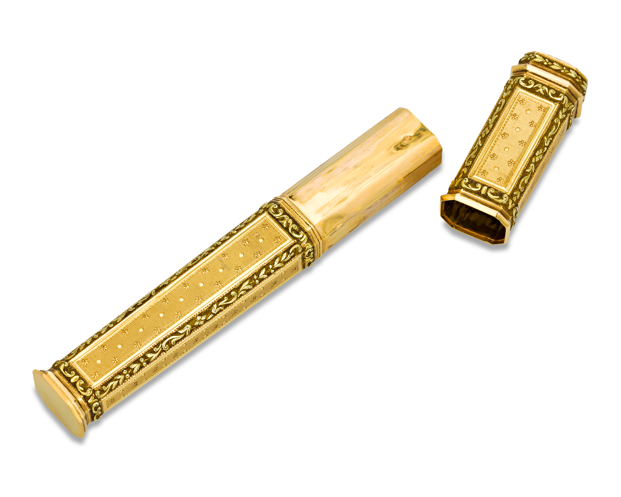 18th-Century French Gold Etui