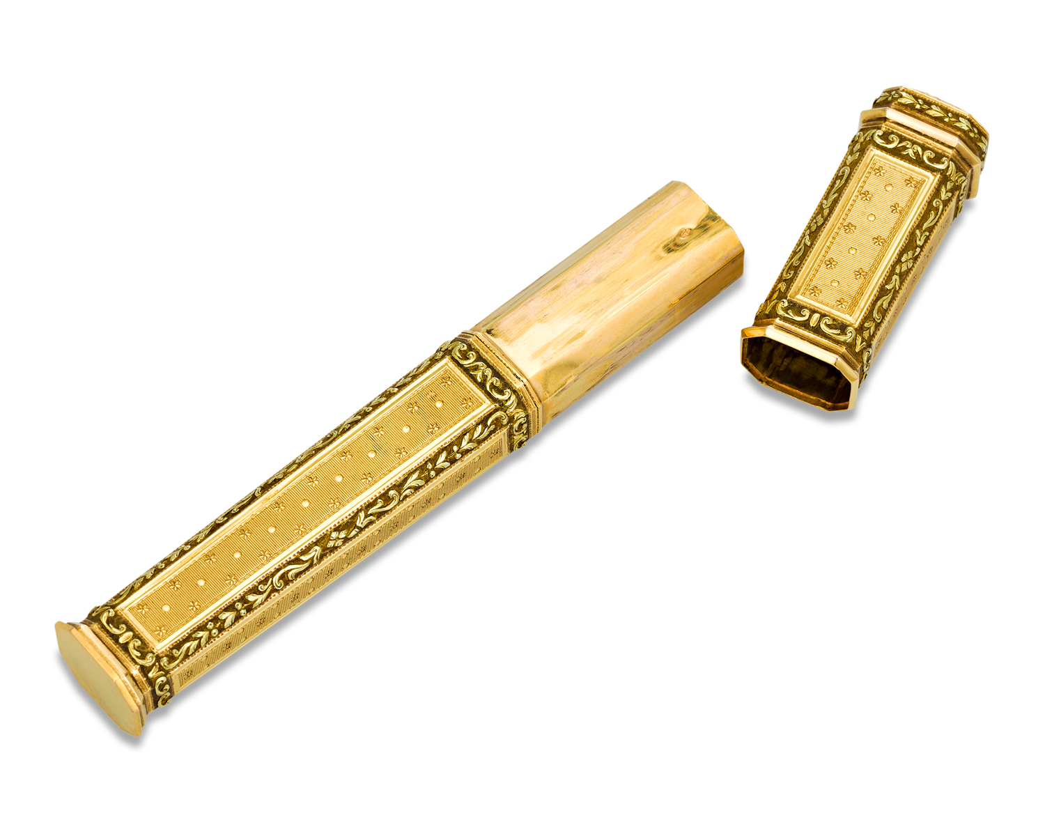 18th-Century French Gold Etui