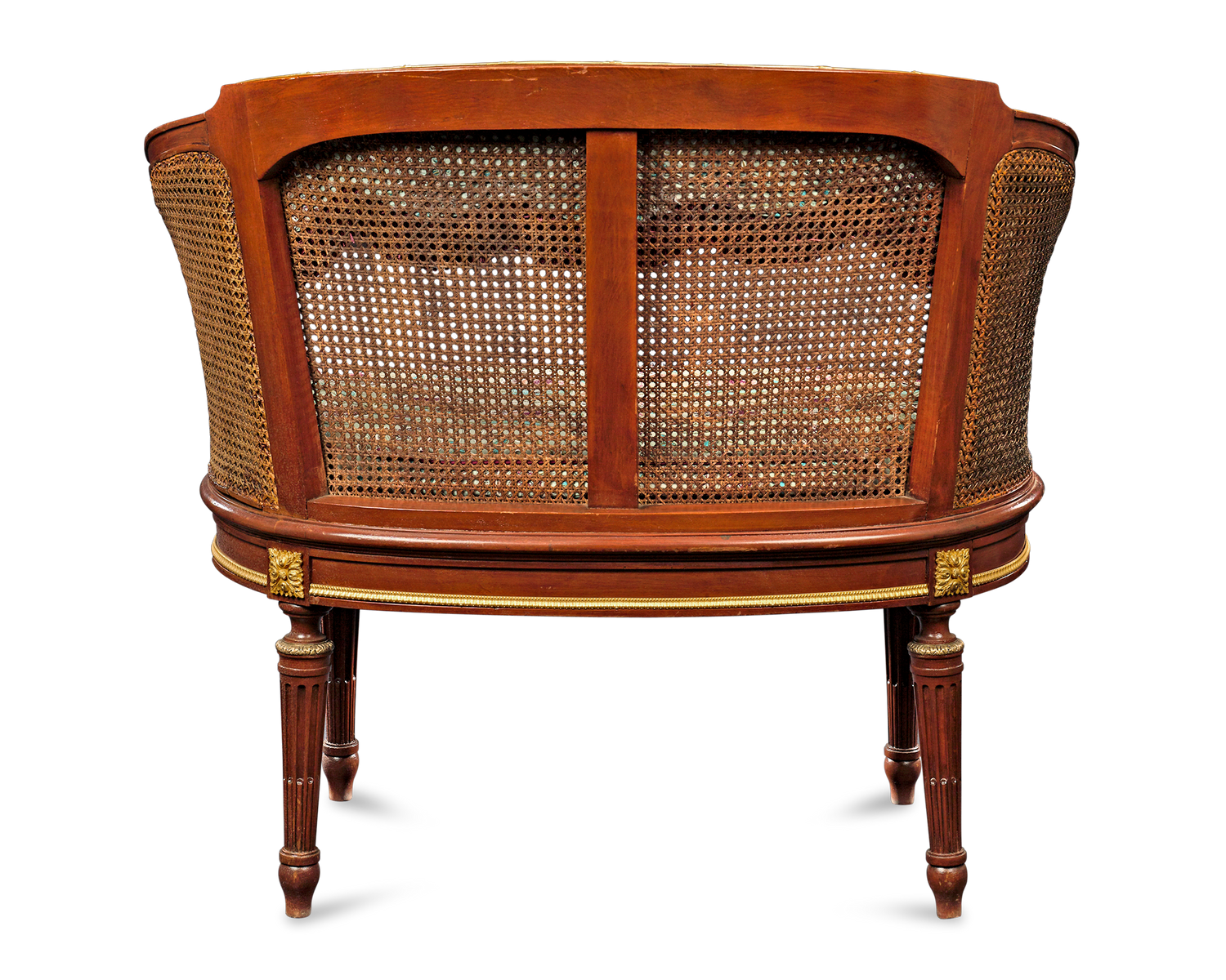 Louis XVI-Style French Caned Settees