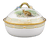 Flora Danica Game Series Covered Vegetable Dish