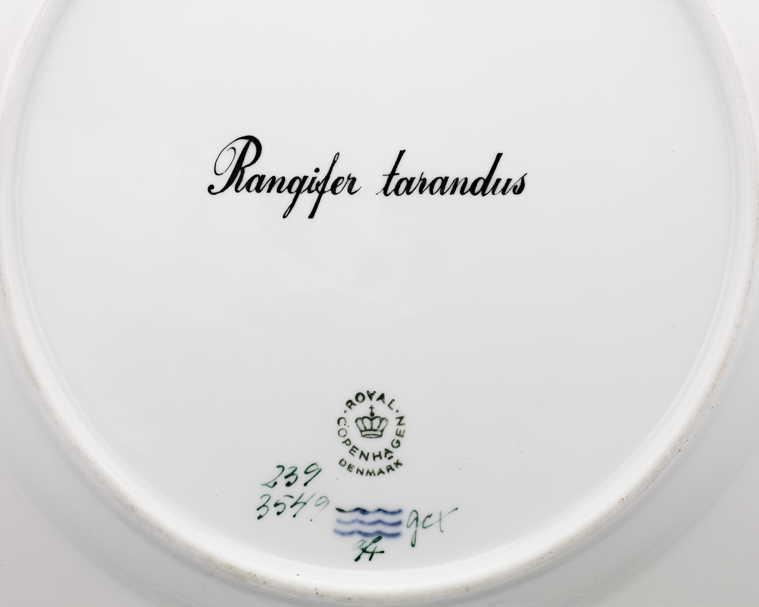 Flora Danica Reindeer Dinner Plate