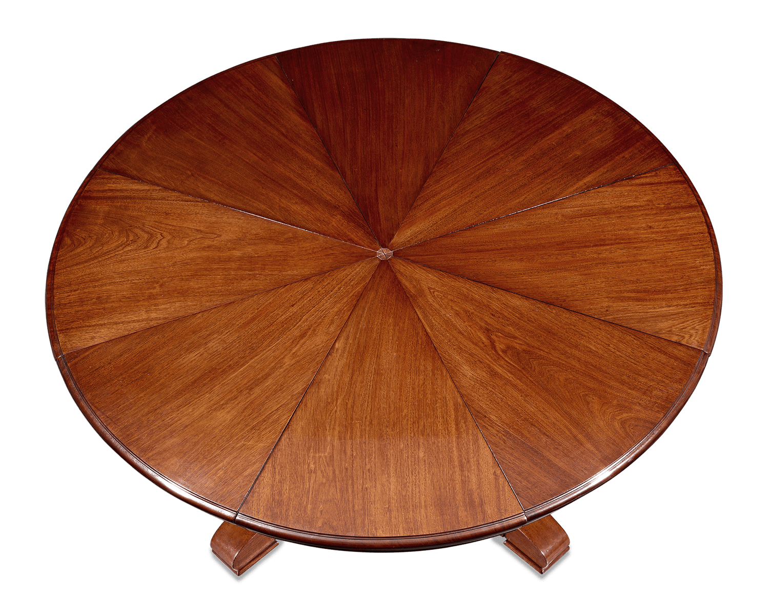 English Mahogany Expanding Table