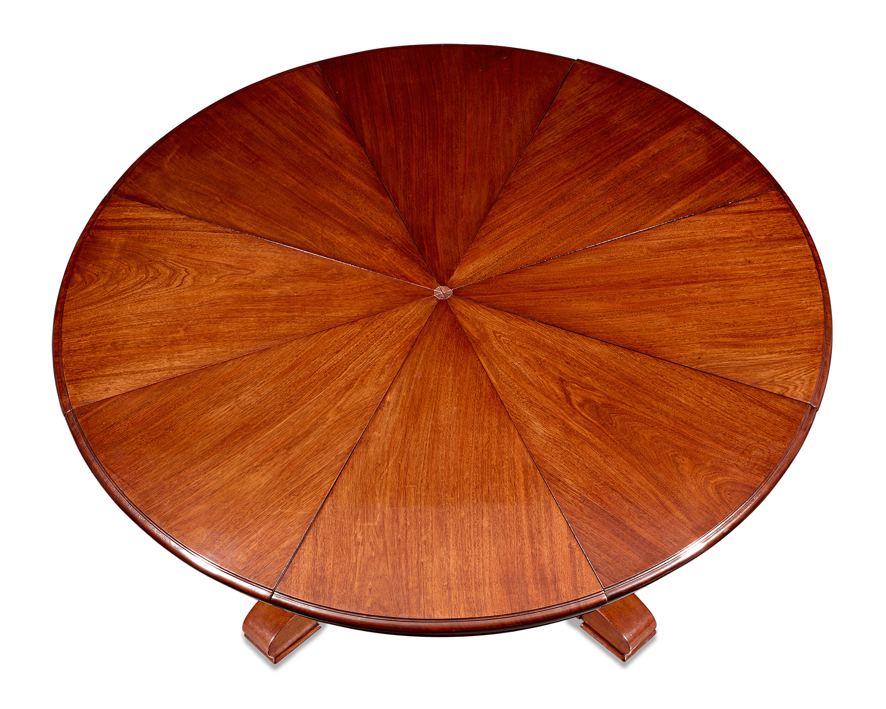 English Mahogany Expanding Table