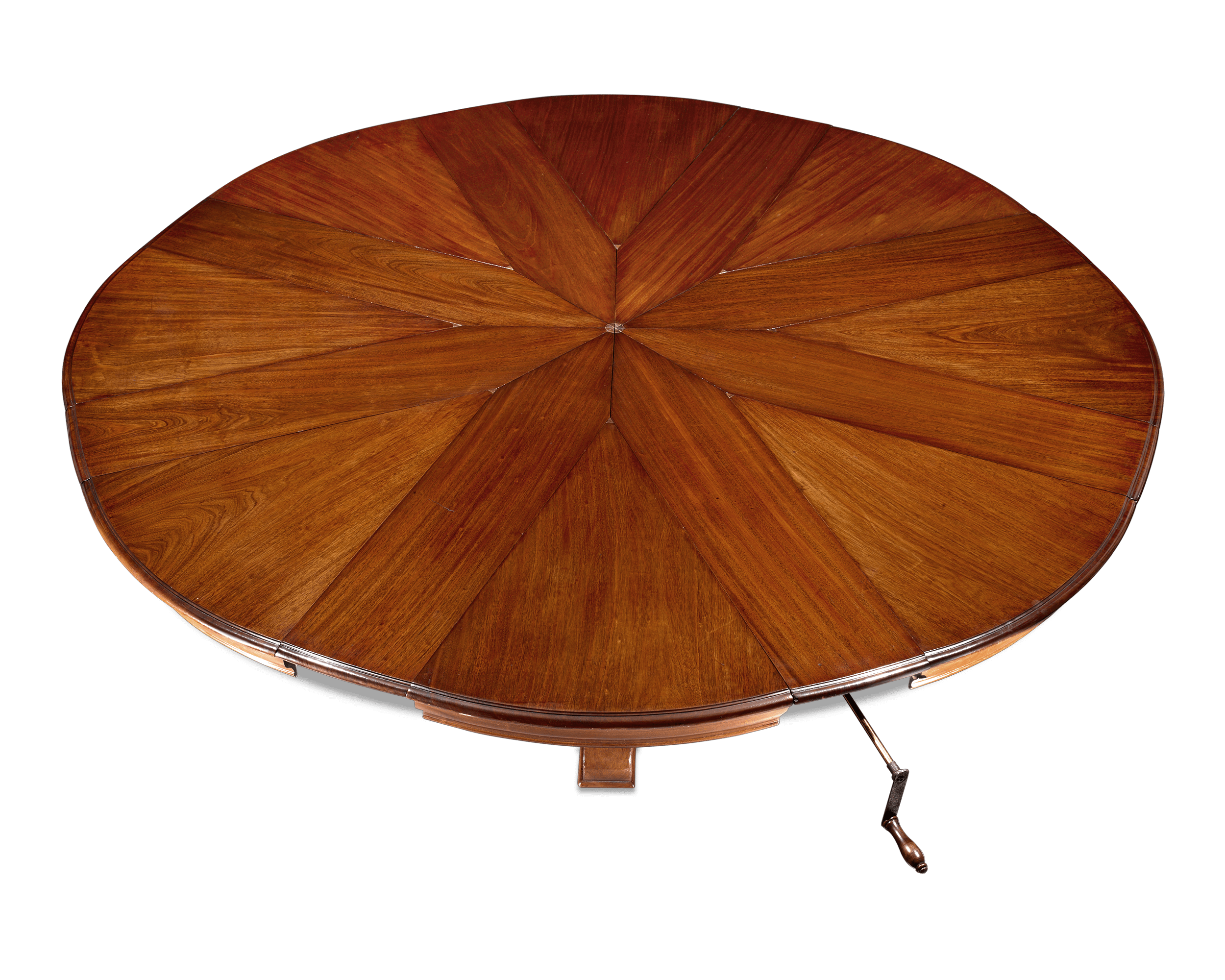 English Mahogany Expanding Table