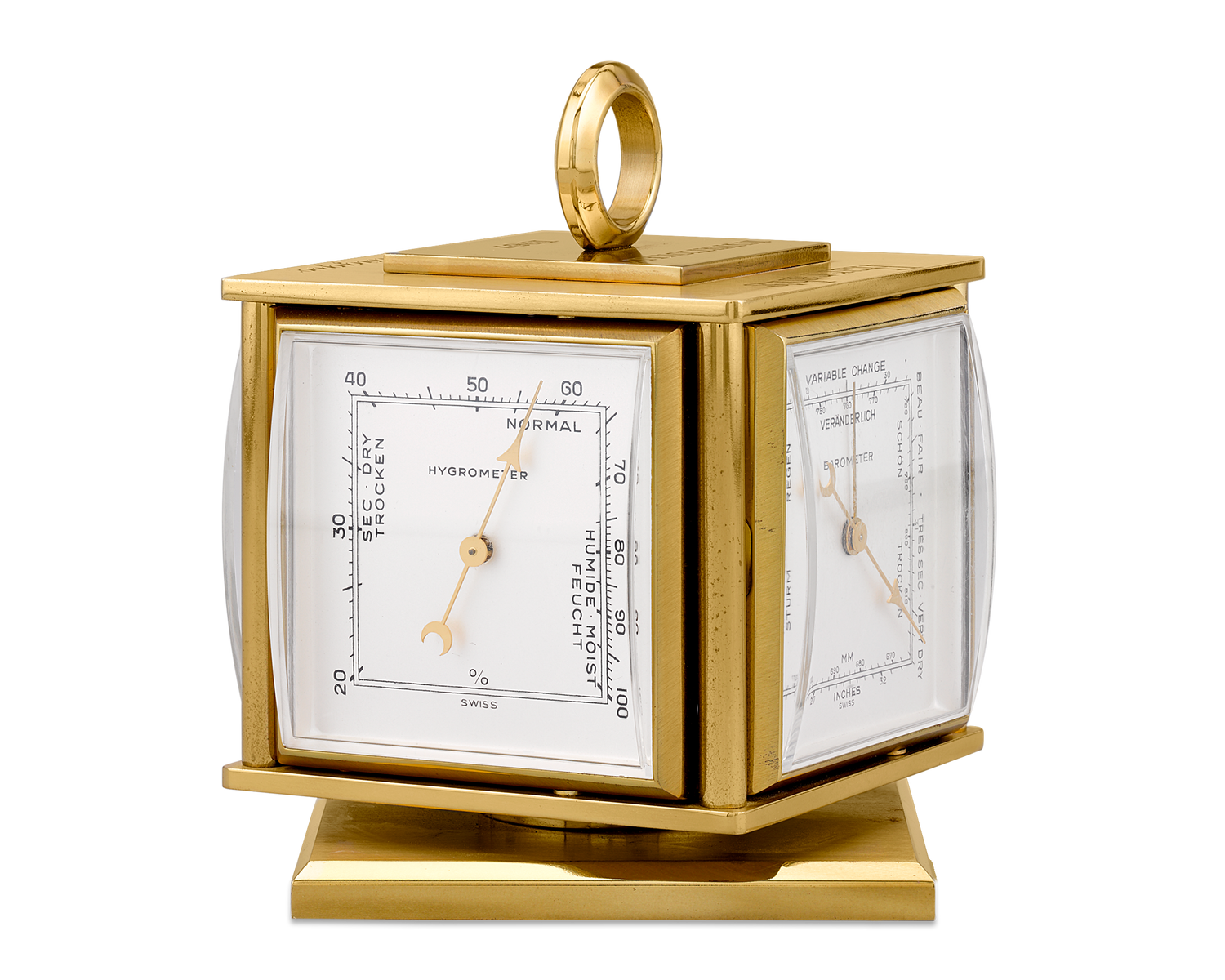 Joe DiMaggio's Presentation Desk Clock