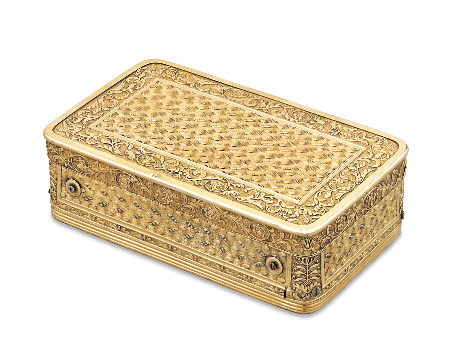 Silver-Gilt Musical Snuff Box by François Nicole
