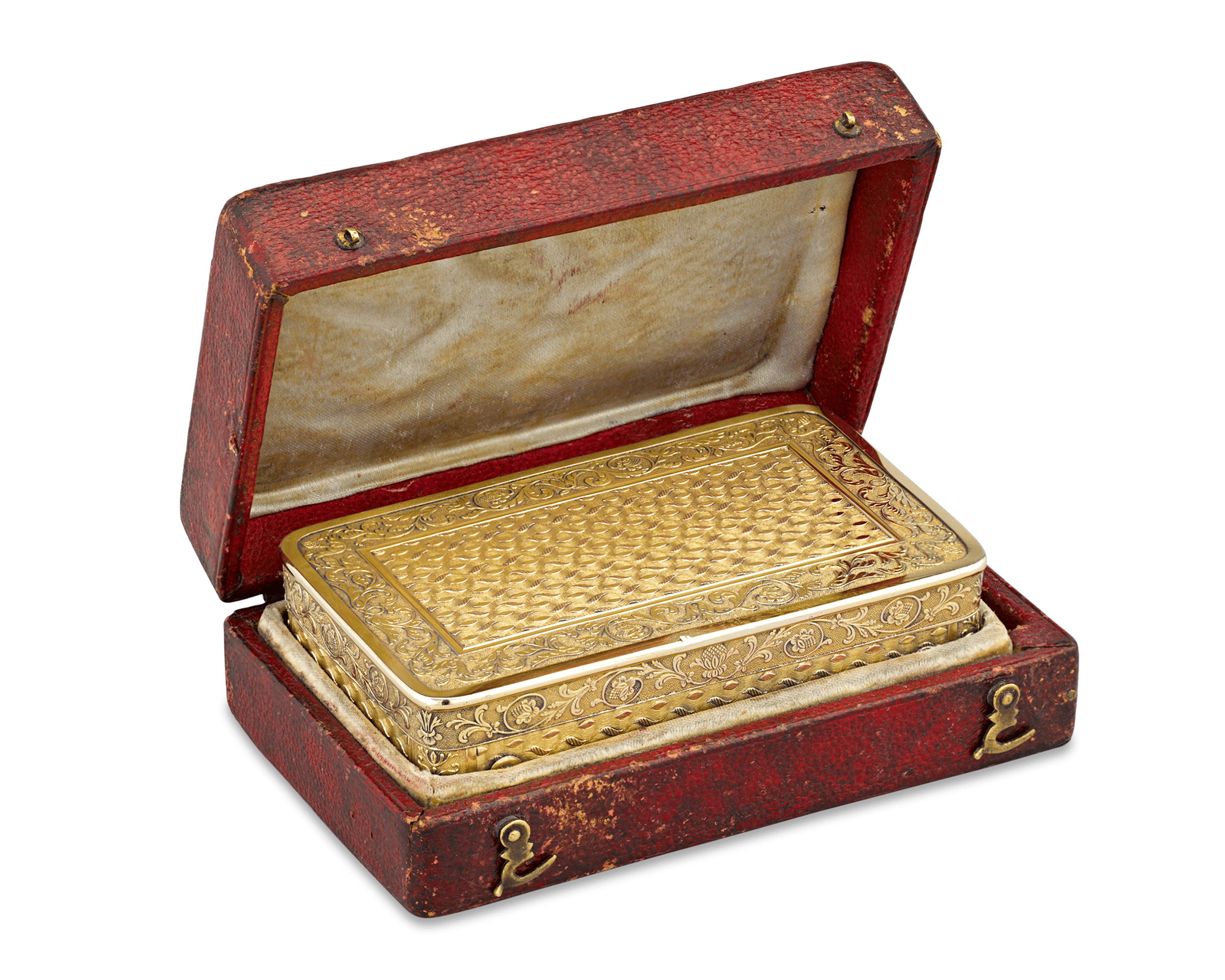 Silver-Gilt Musical Snuff Box by François Nicole