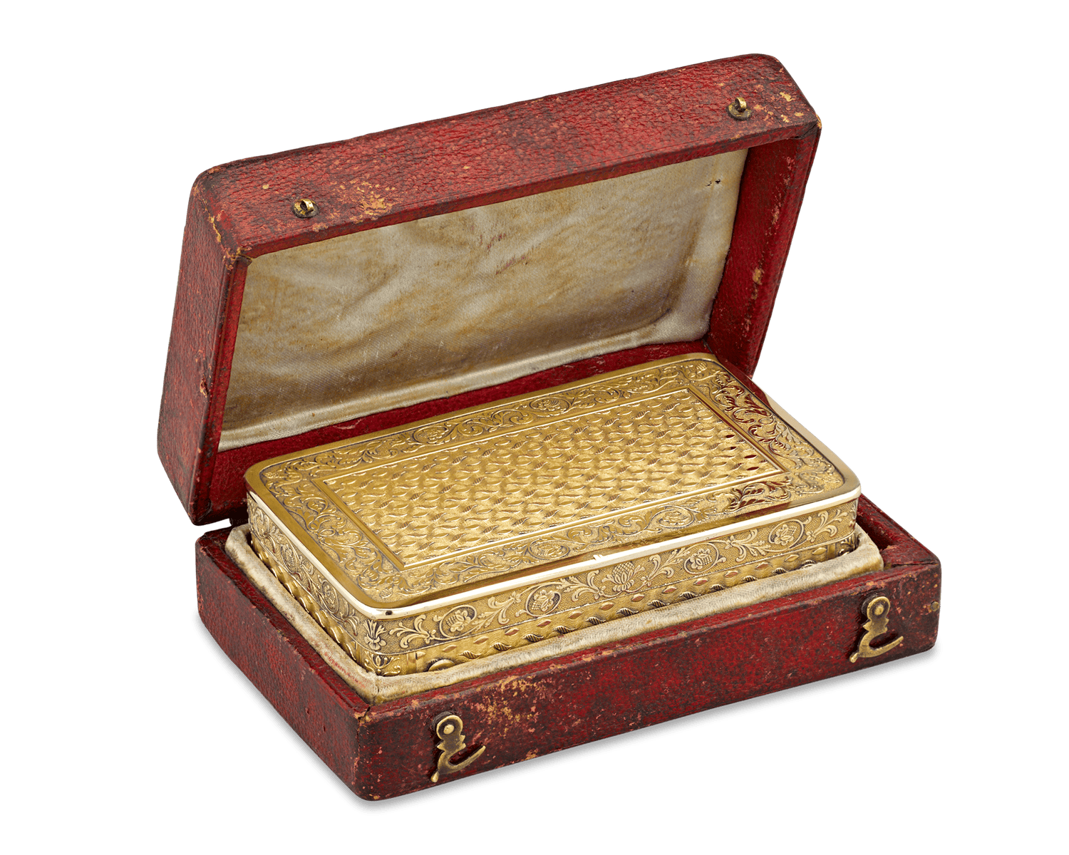 Silver-Gilt Musical Snuff Box by François Nicole