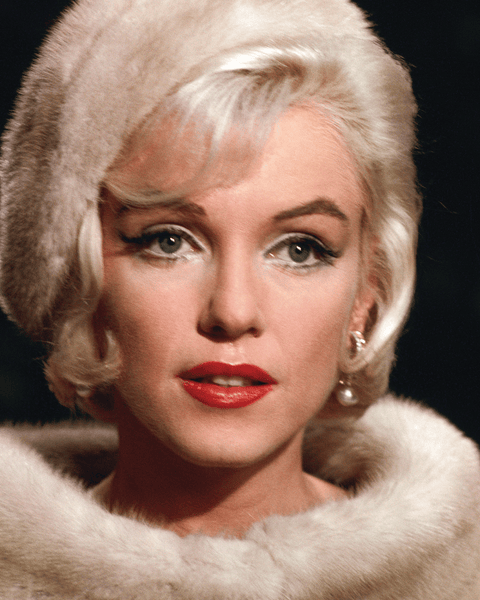 Marilyn Monroe Color Headshot by Lawrence Schiller, 22/75