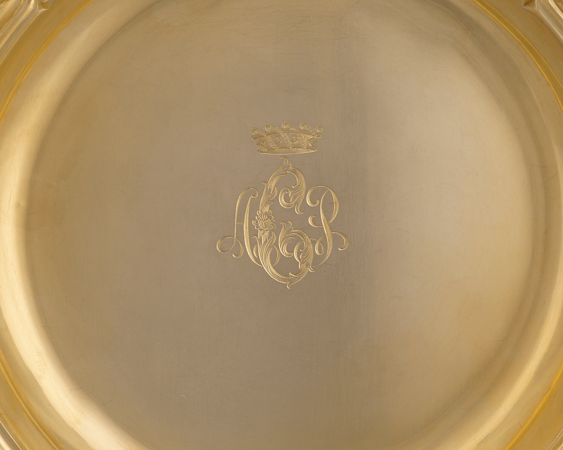 Chrysanthemum Silver Gilt Bowls by Tiffany & Co.