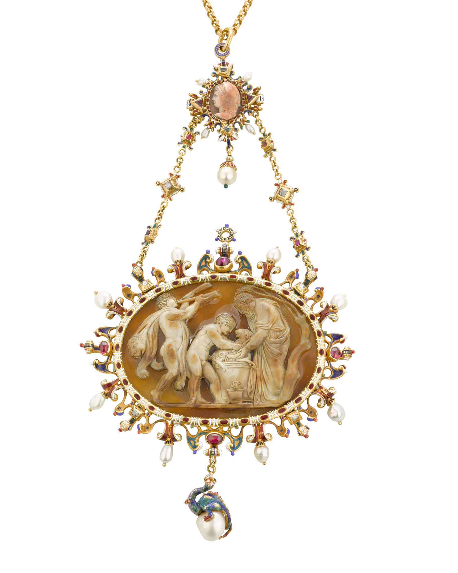 Renaissance Cameo Pendant