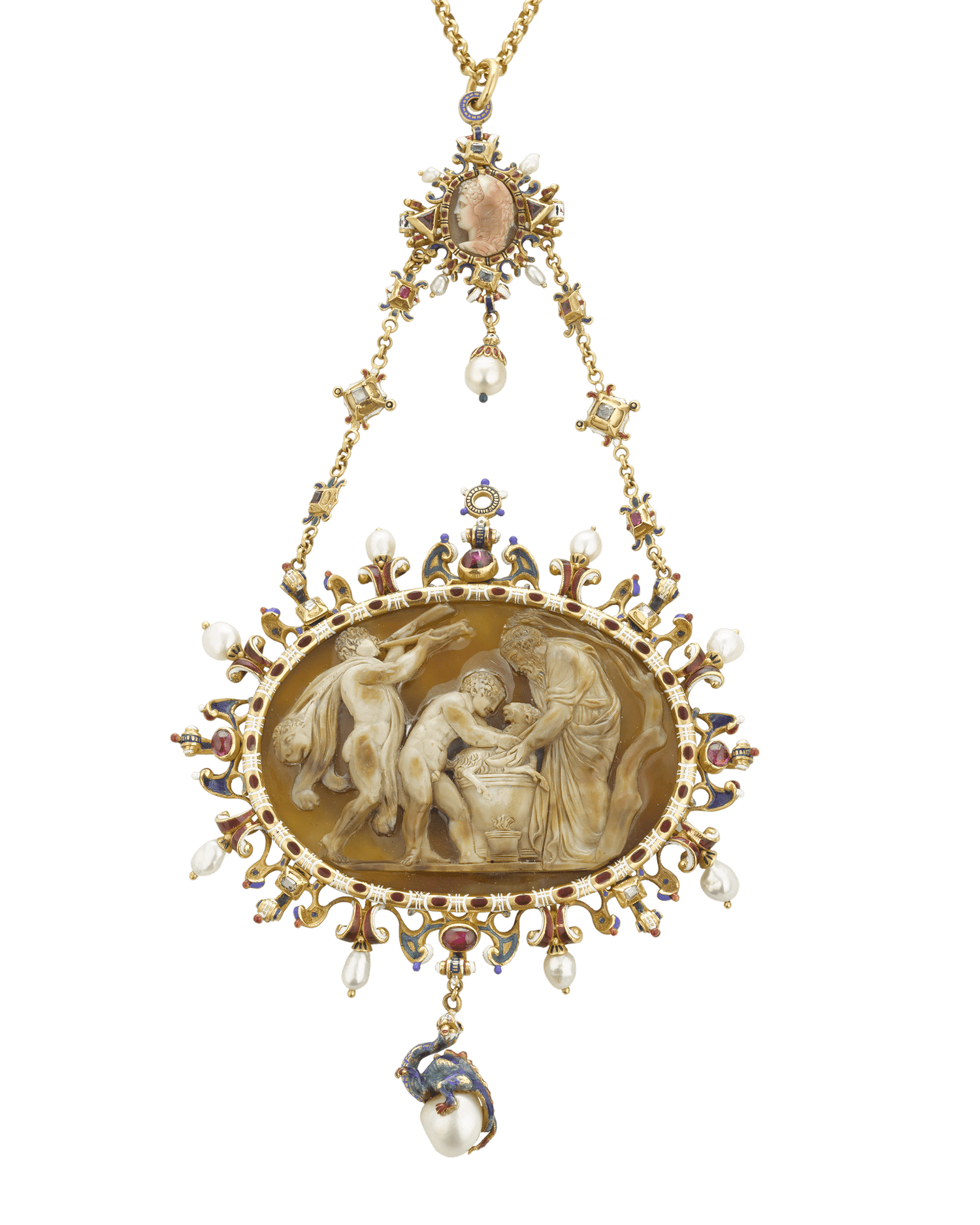 Renaissance Cameo Pendant