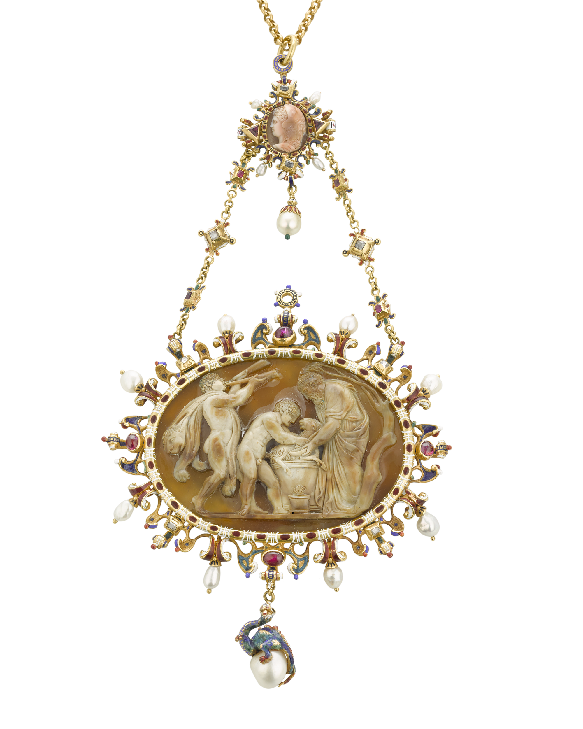 Renaissance Cameo Pendant