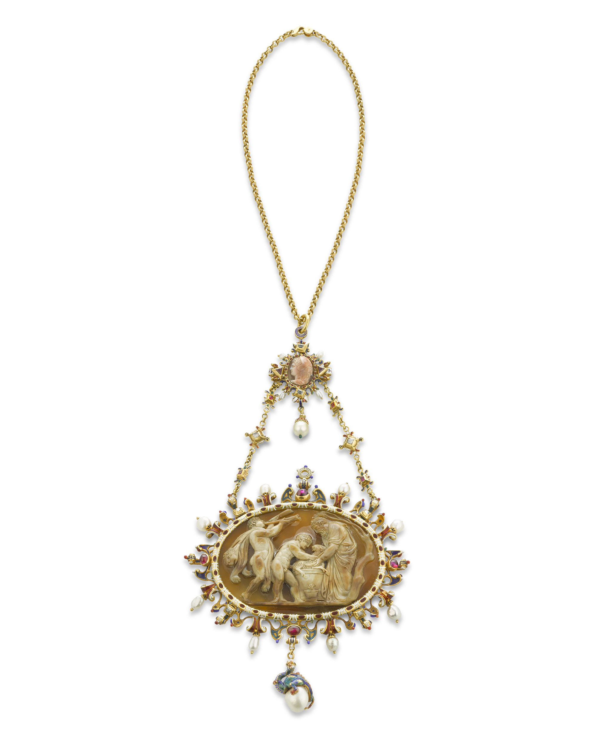 Renaissance Cameo Pendant