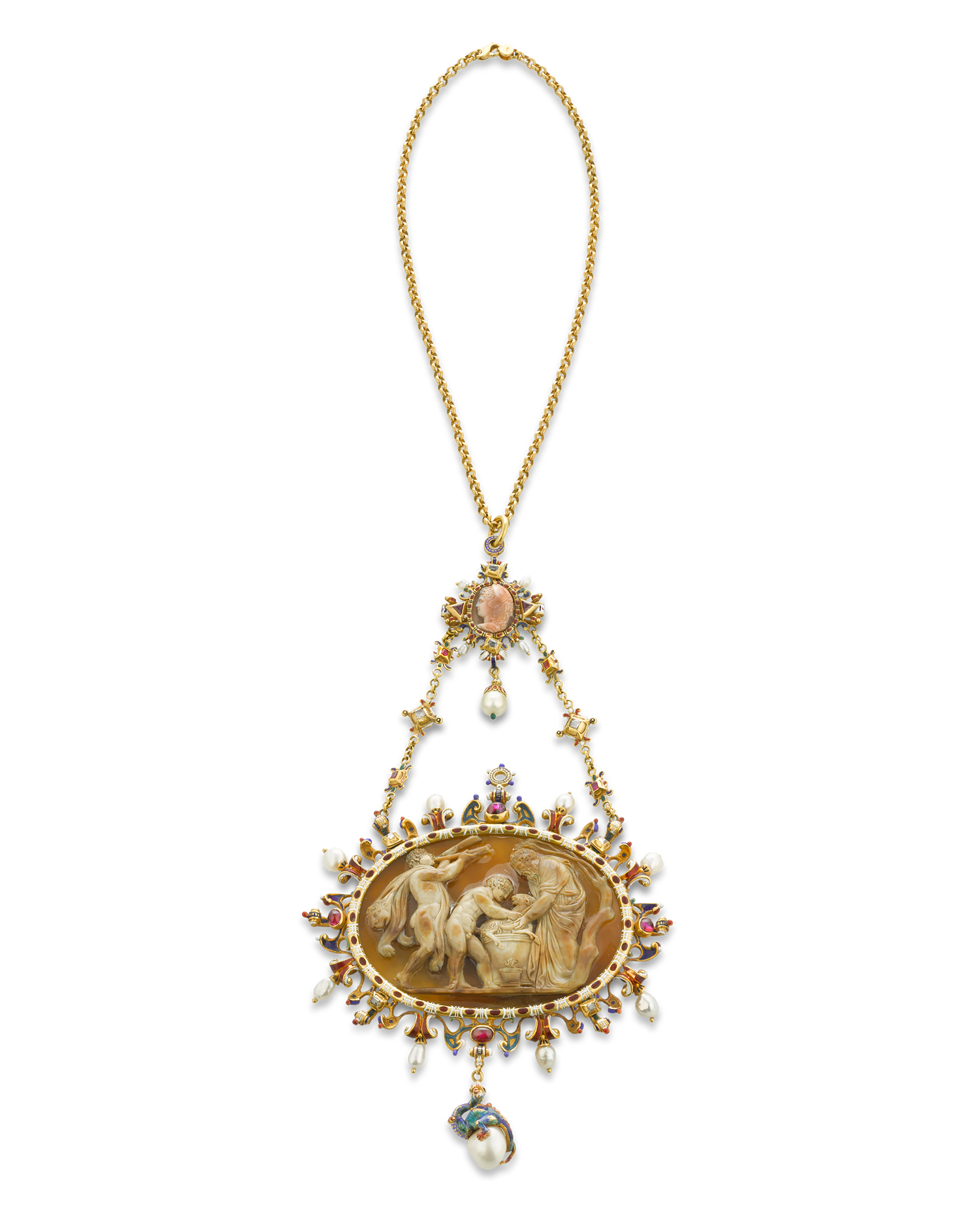 Renaissance Cameo Pendant