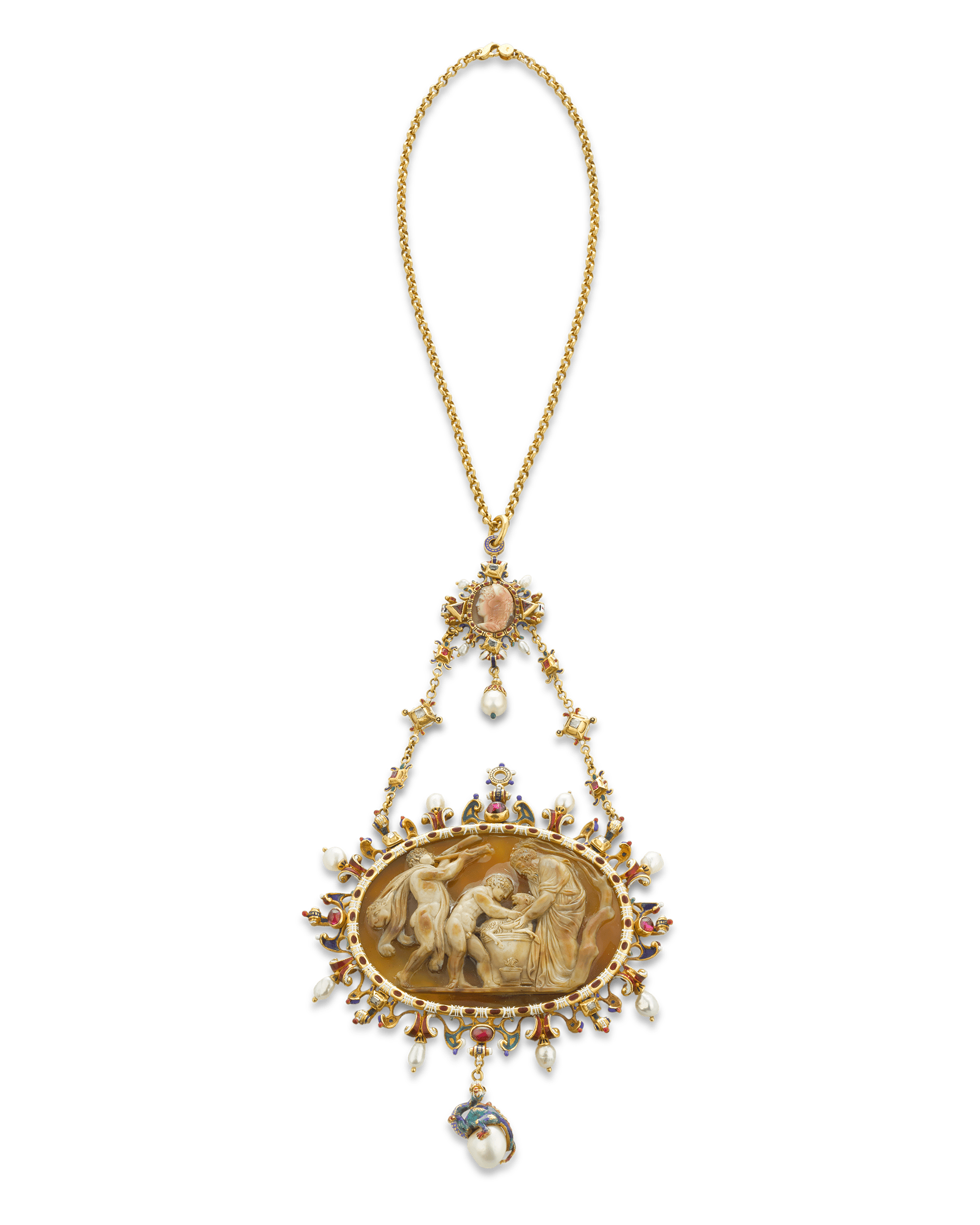 Renaissance Cameo Pendant