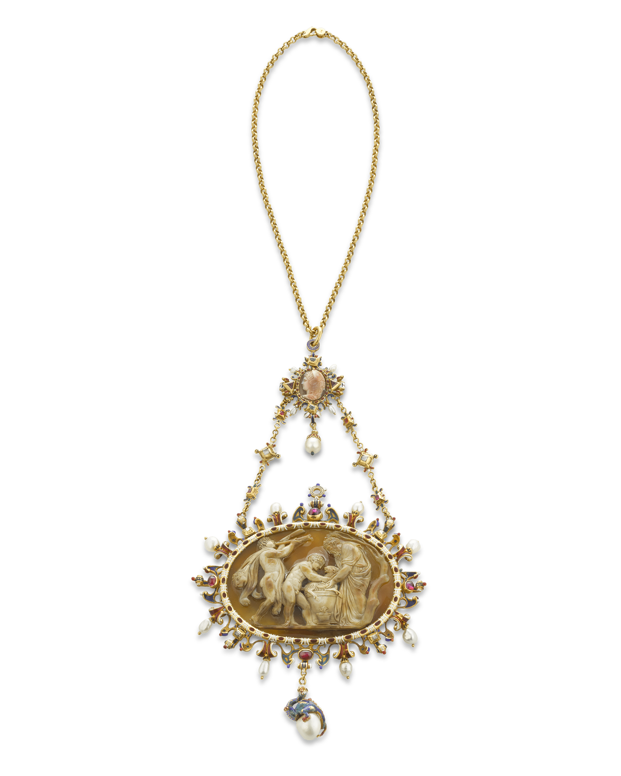 Renaissance Cameo Pendant