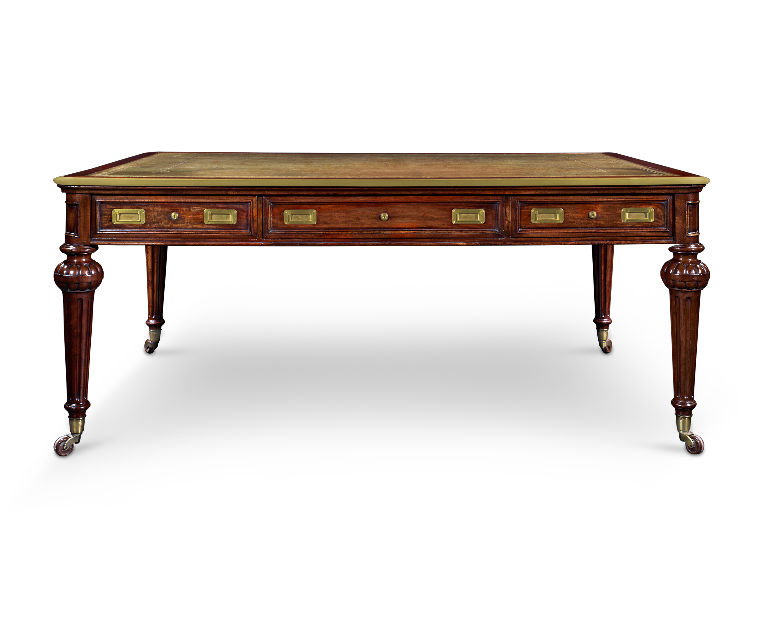 Regency Library Table by Holland & Sons