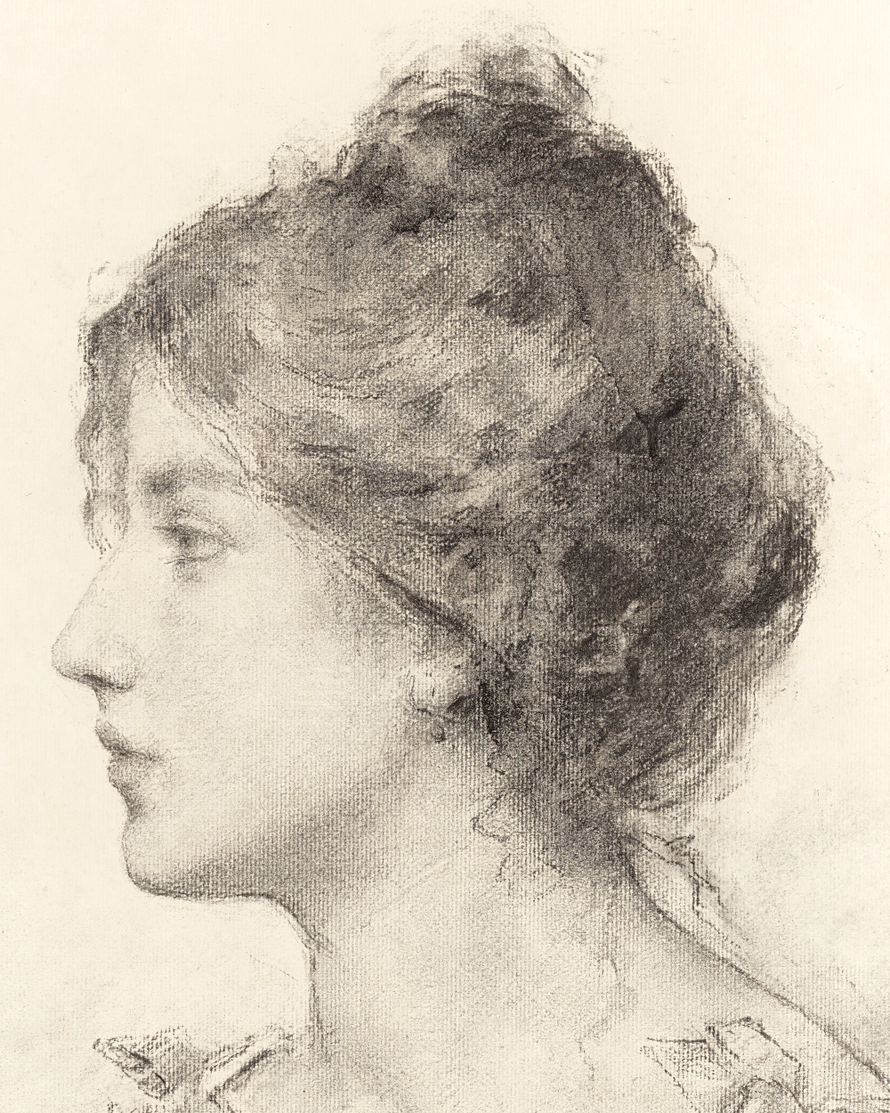 Portrait d’une Jeune Femme by Alexei Harlamoff