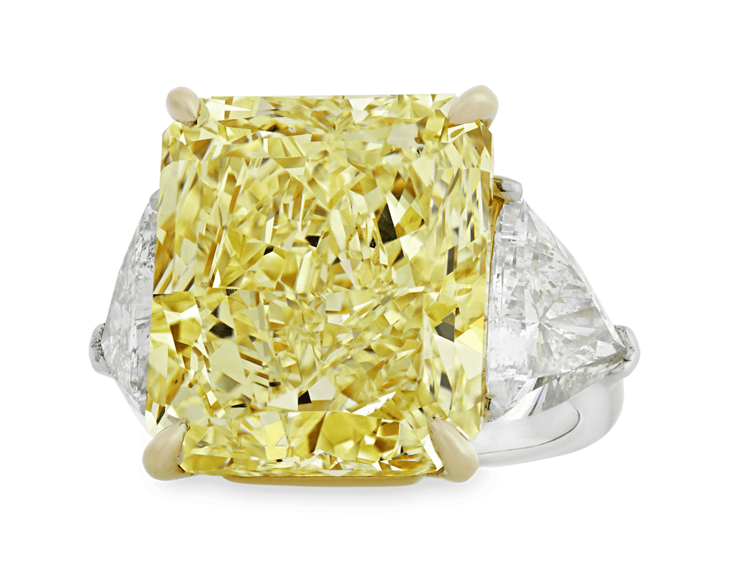 Fancy Yellow Diamond Ring, 20.28 Carats