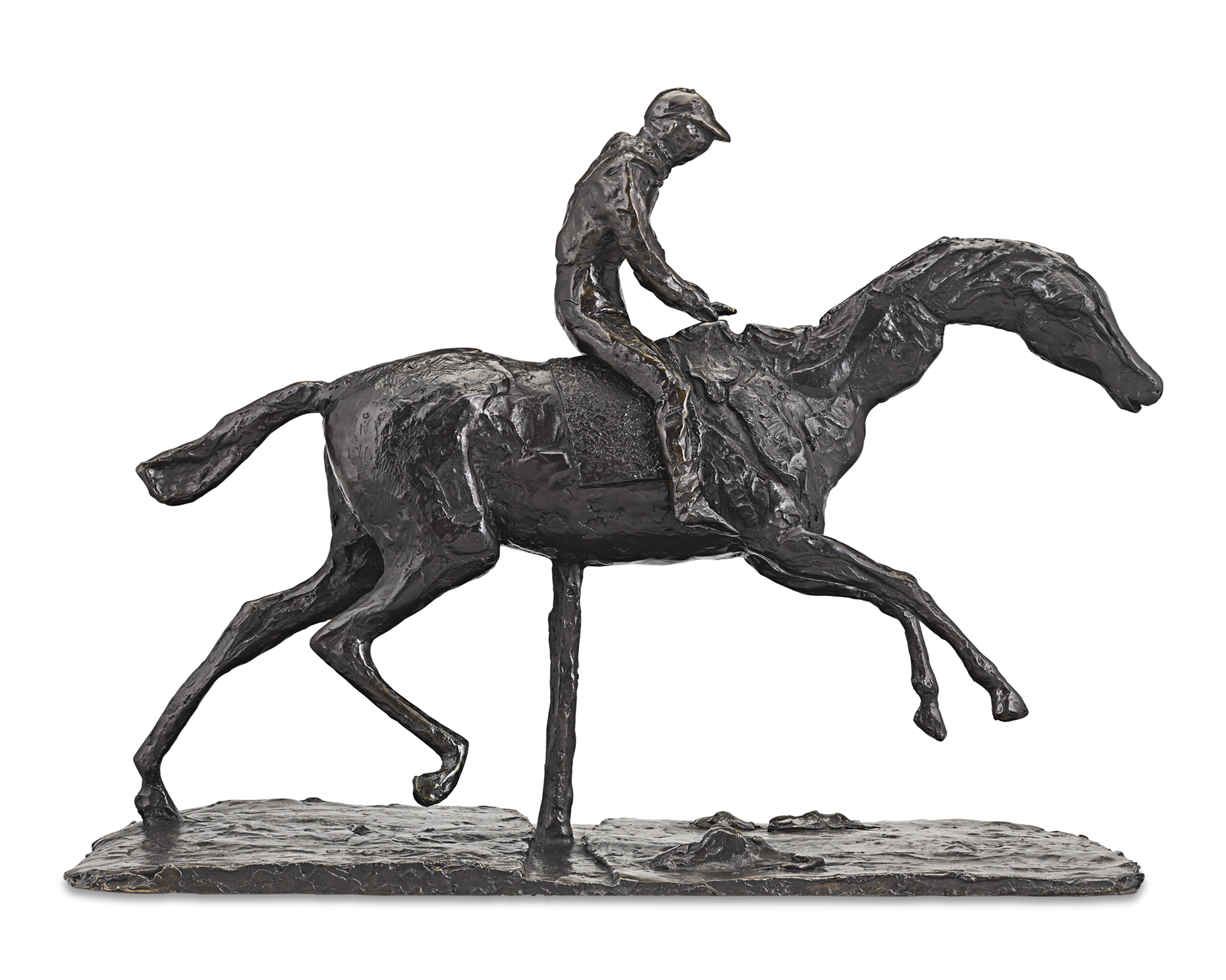 Horse with Jockey by Edgar Degas