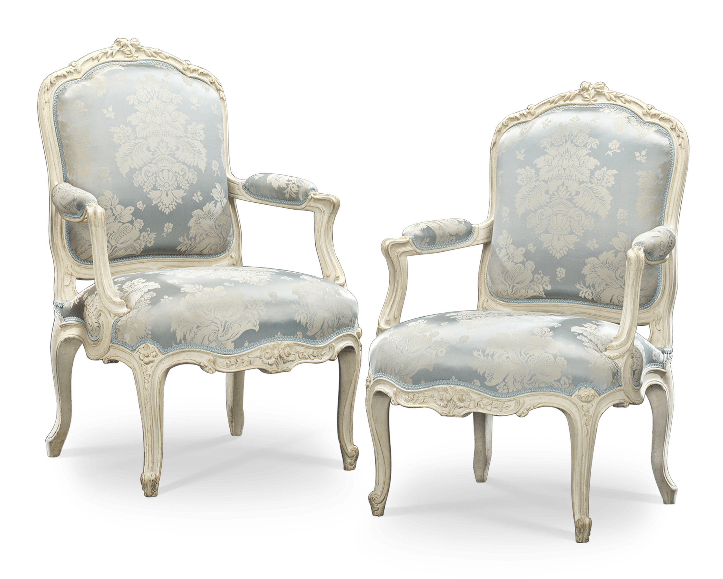 Louis XV Armchairs by Jean-René Nadal l'Ainé