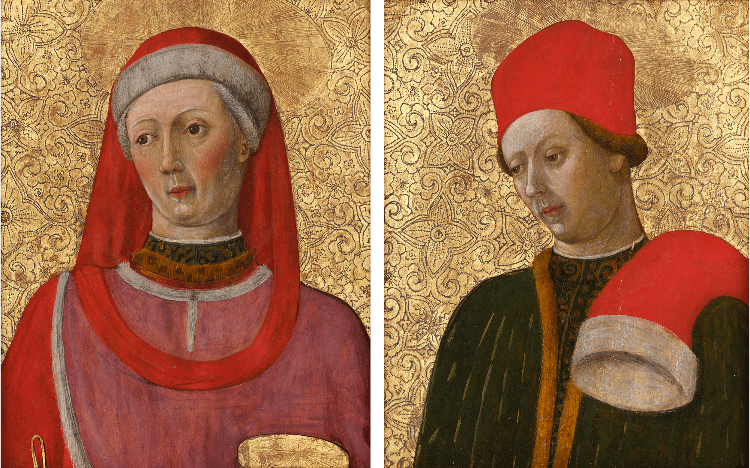 Saint Cosmas and Saint Damian attributed to Bonifacio Bembo