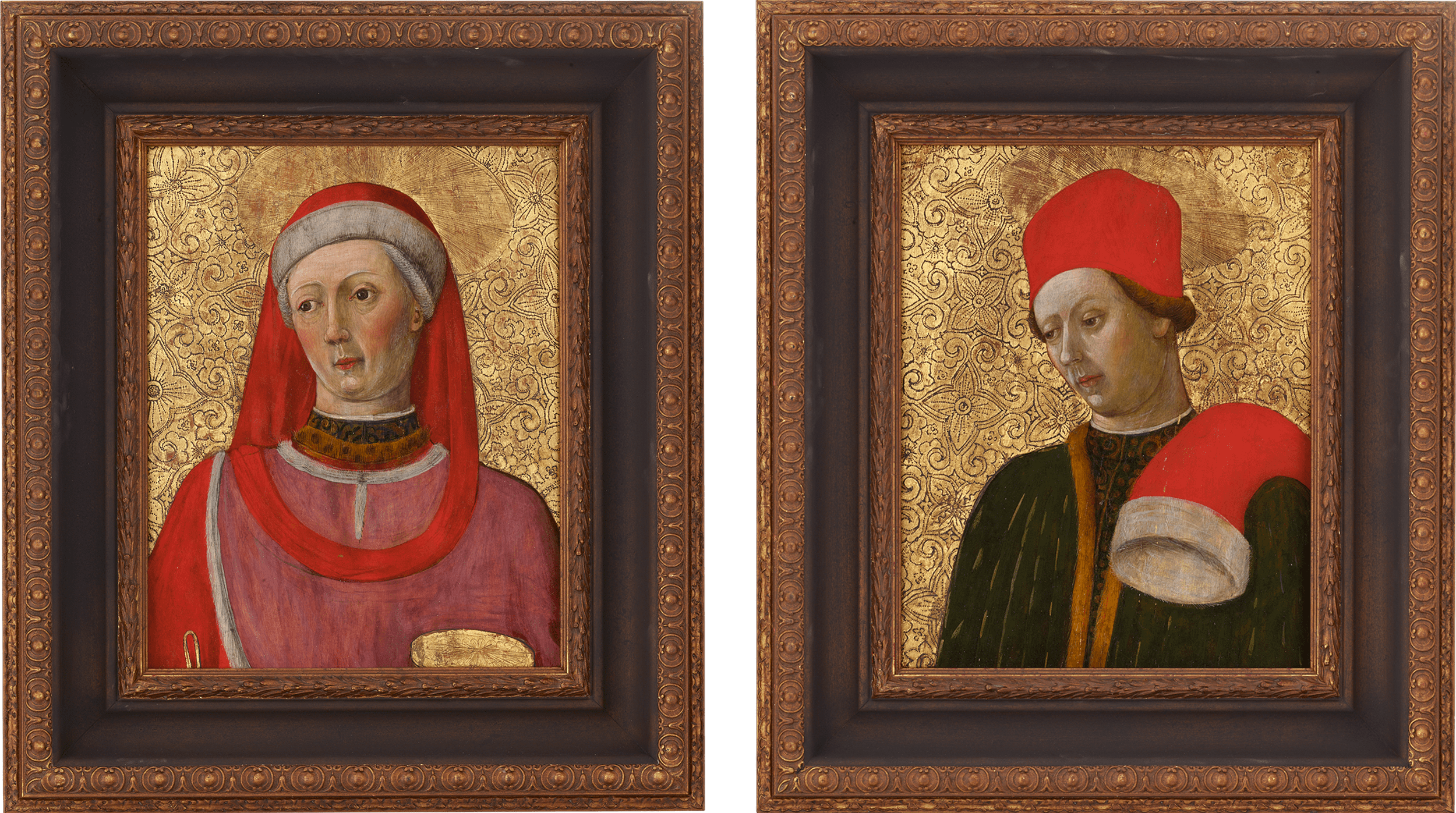 Saint Cosmas and Saint Damian attributed to Bonifacio Bembo