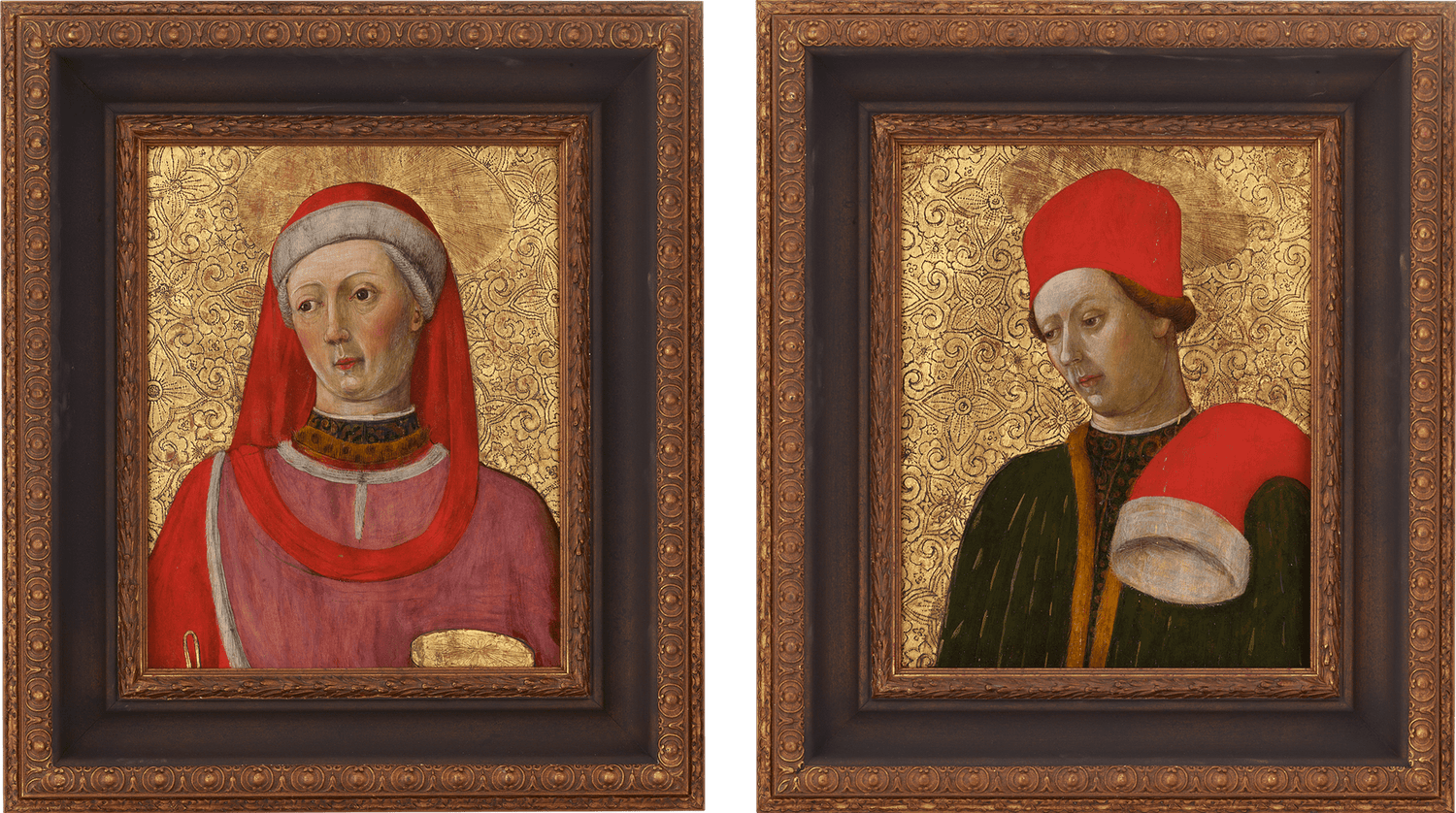 Saint Cosmas and Saint Damian attributed to Bonifacio Bembo