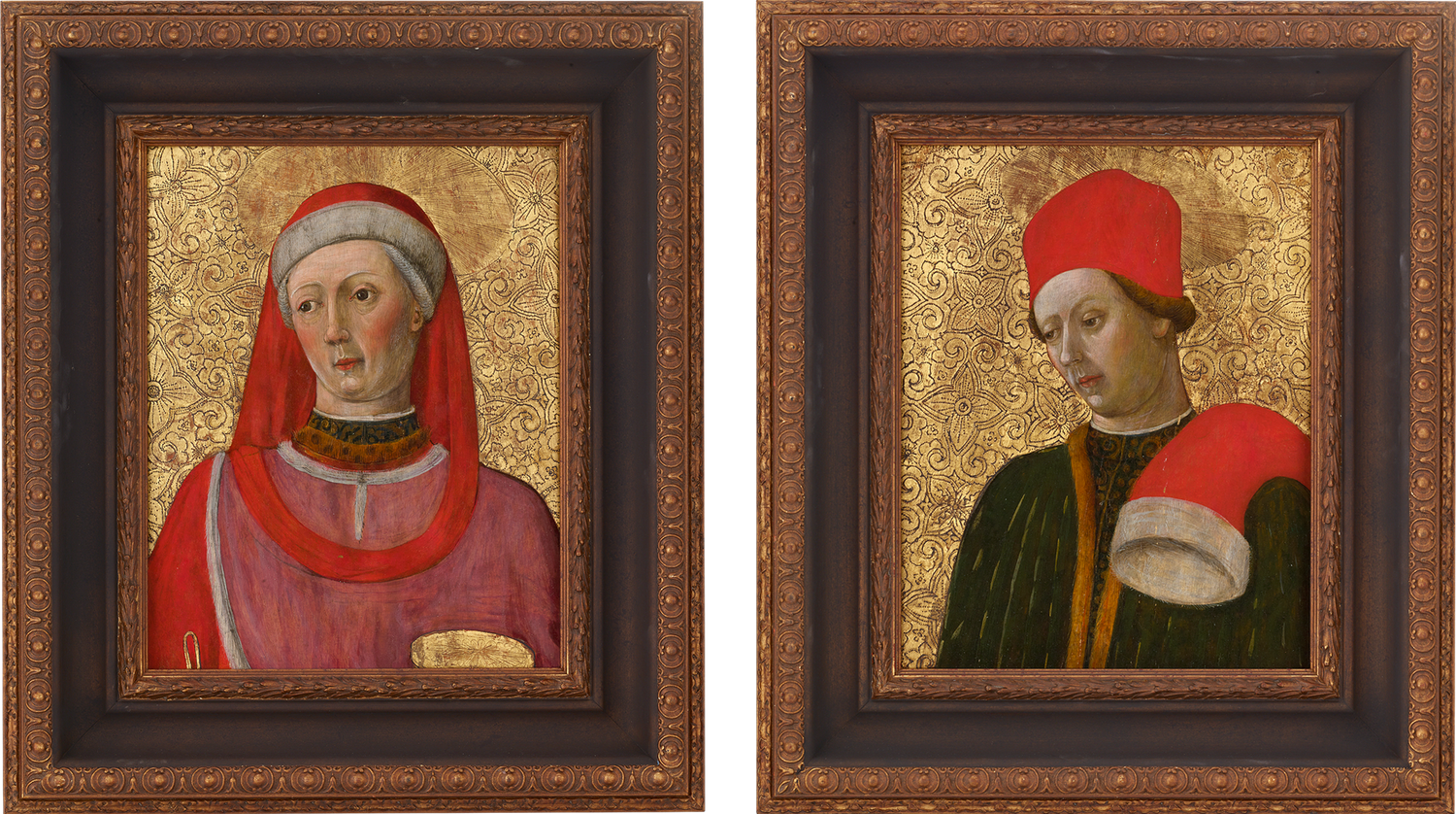 Saint Cosmas and Saint Damian attributed to Bonifacio Bembo