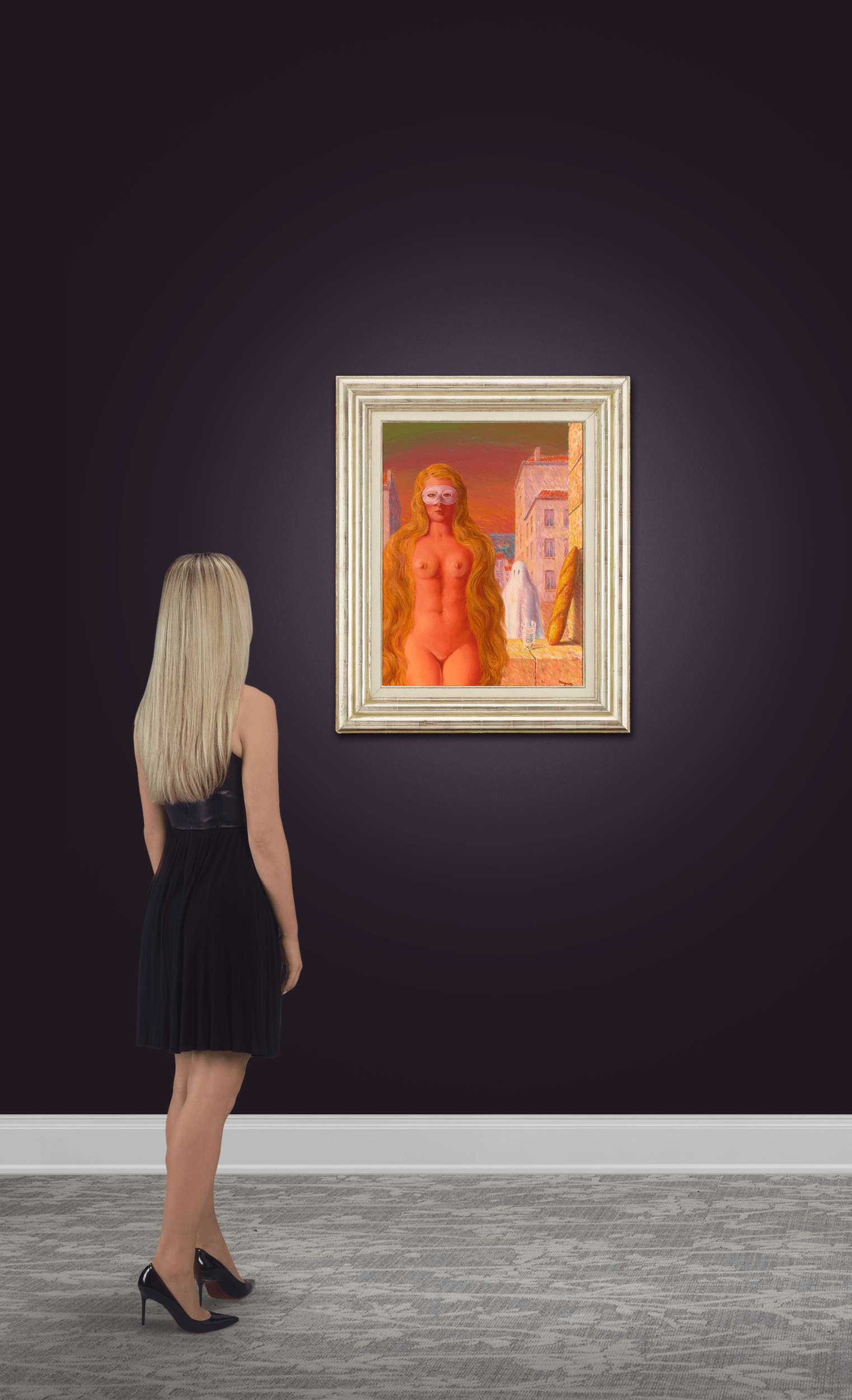 Le carnaval du sage by René Magritte