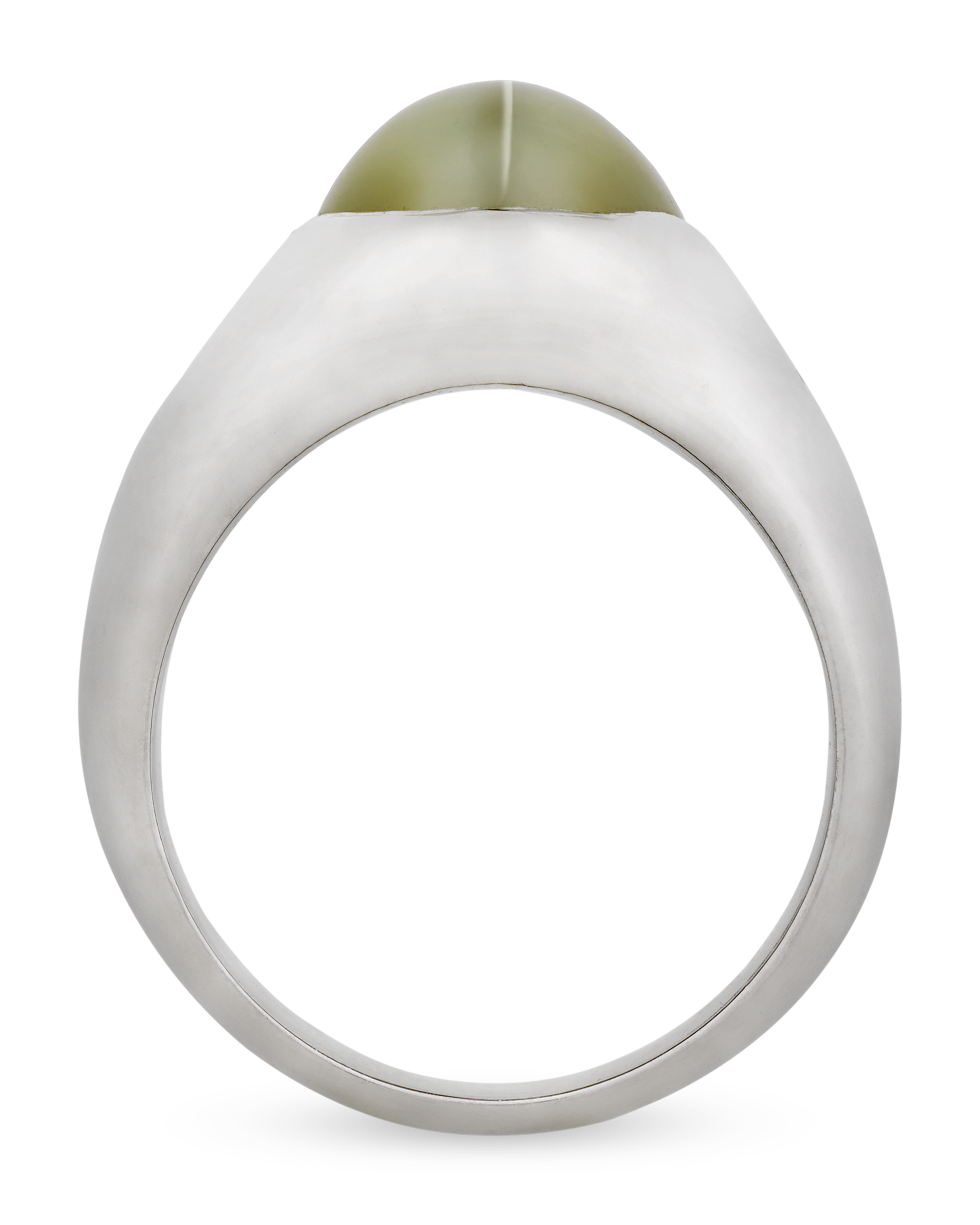 Men's Cat's Eye Chrysoberyl Ring, 6.00 Carats