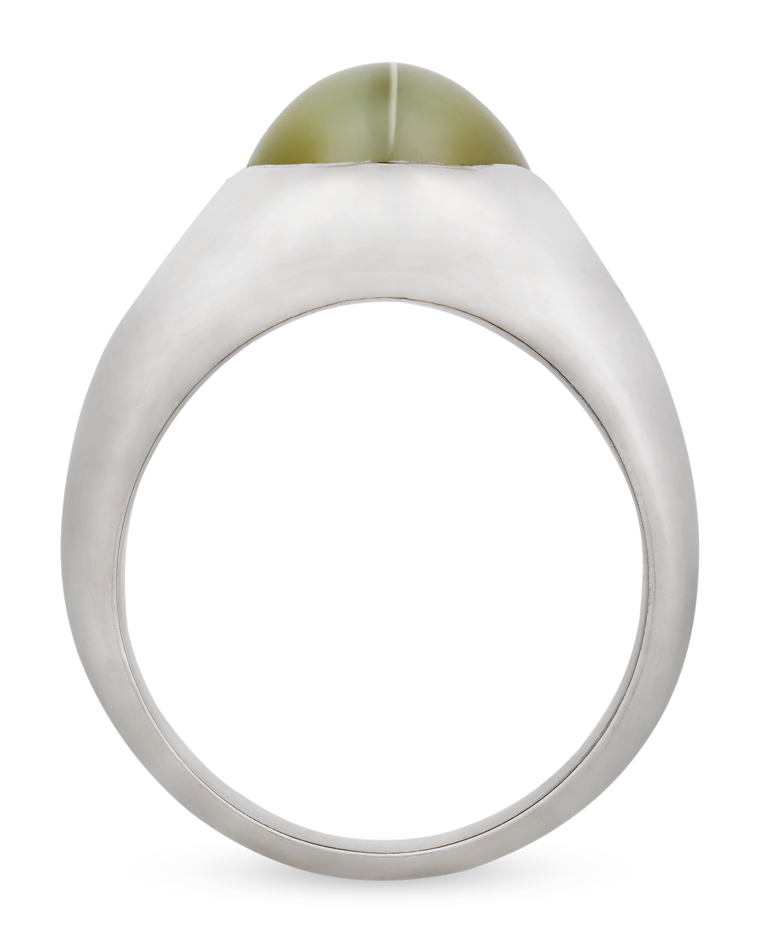 Men's Cat's Eye Chrysoberyl Ring, 6.00 Carats