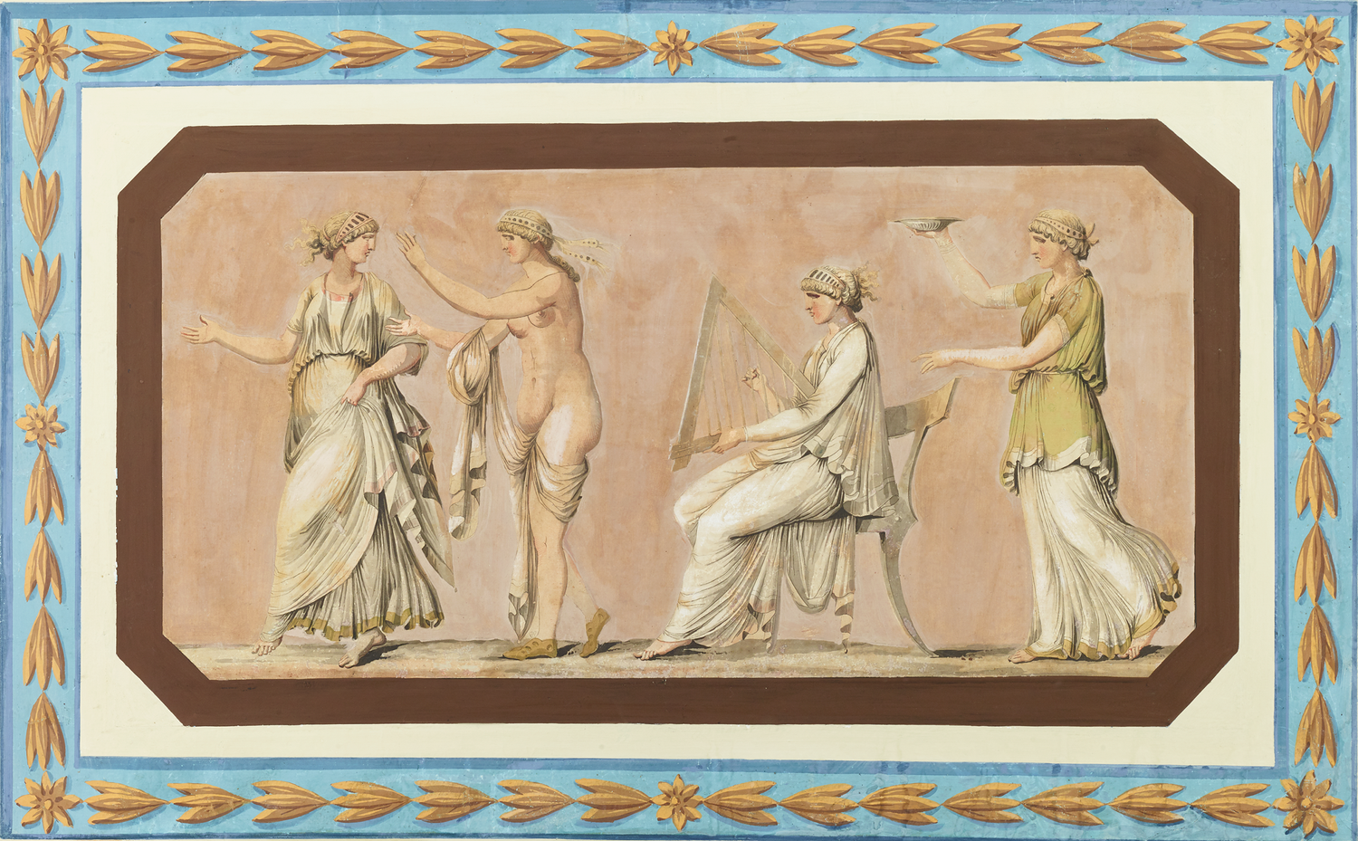 Italian Panel of Eurydice with Naiads