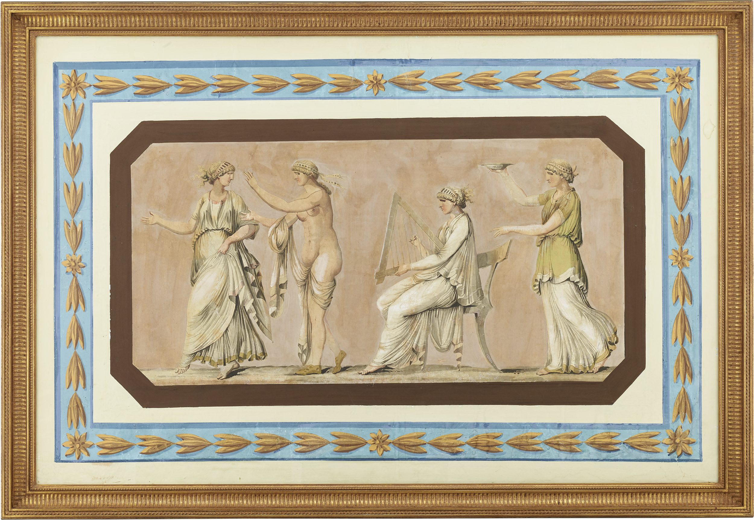 Italian Panel of Eurydice with Naiads