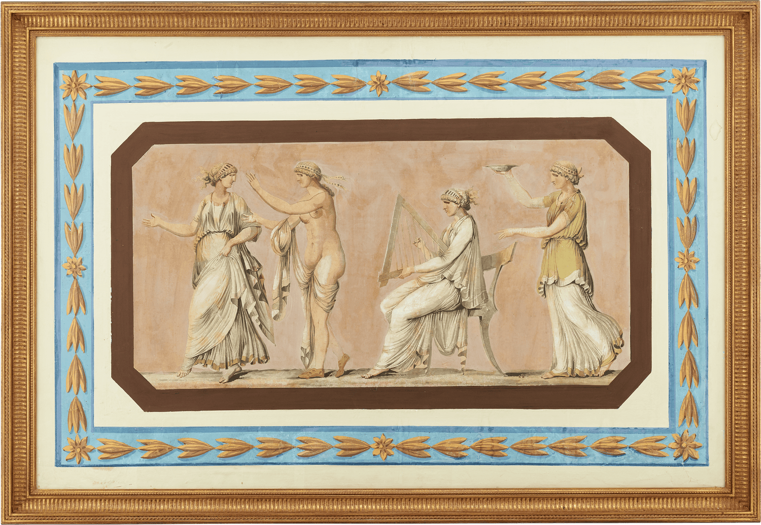 Italian Panel of Eurydice with Naiads