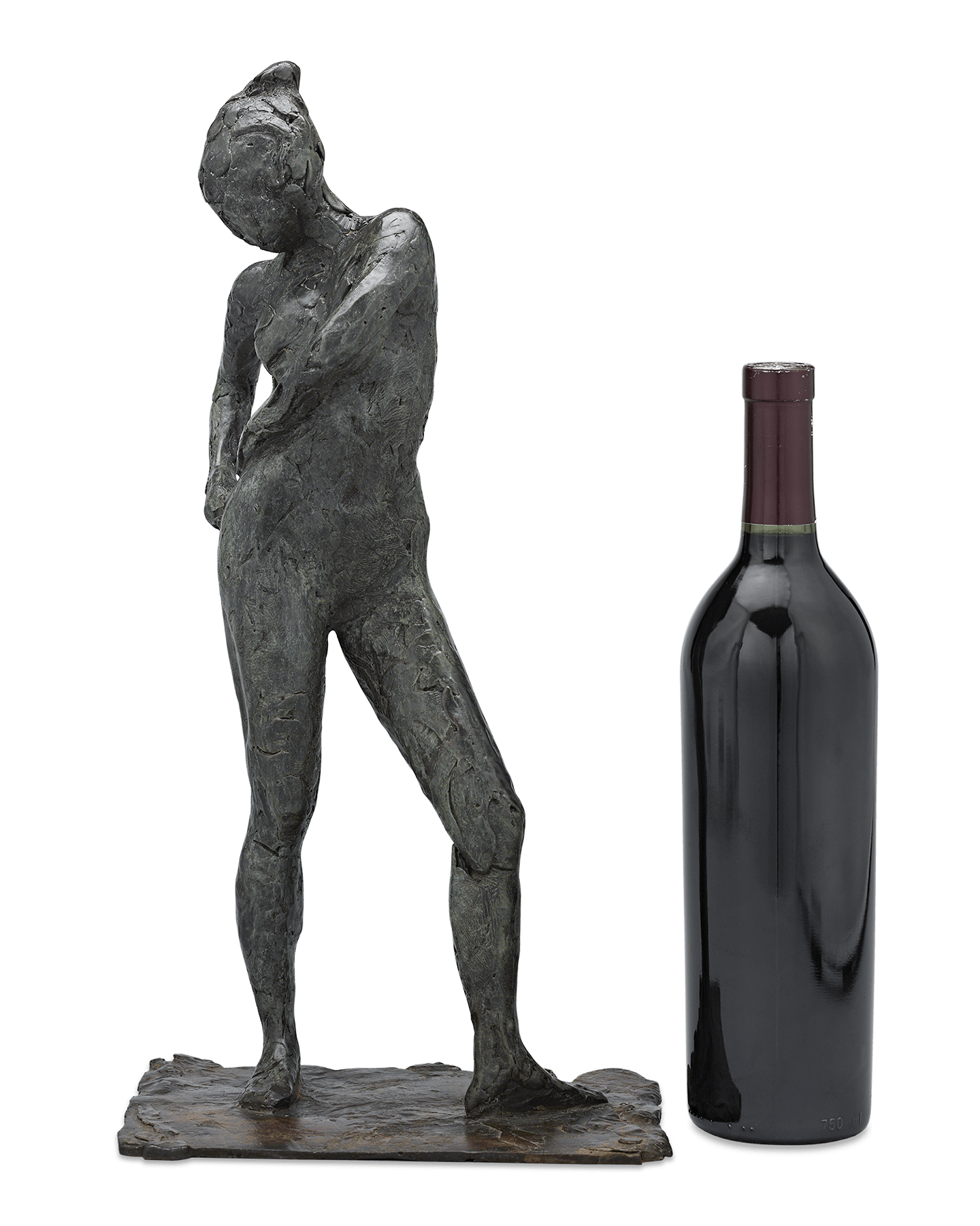 Dancer Fastening the String of Her Tights by Edgar Degas