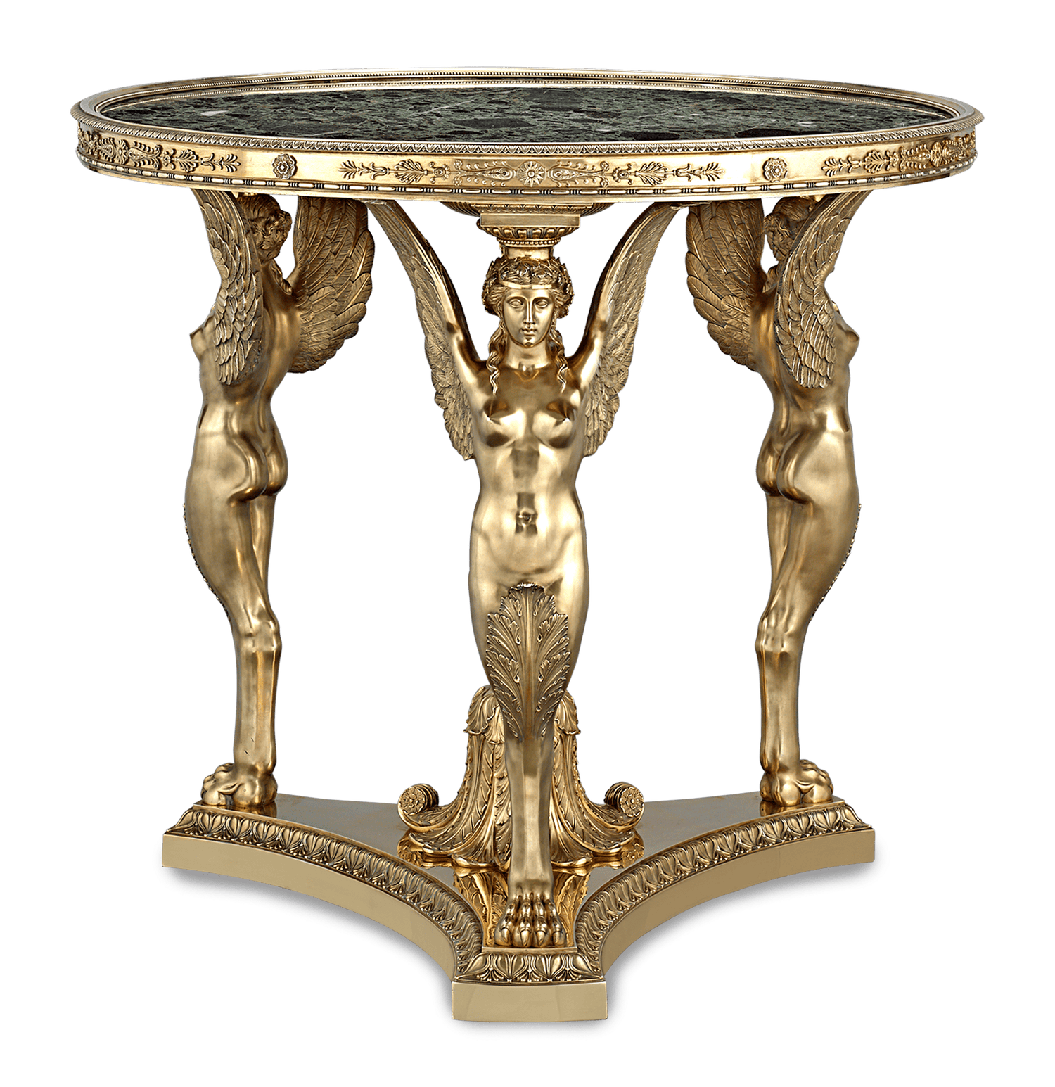 Silver-Gilt Exhibition Tea Table by Maison Aucoc