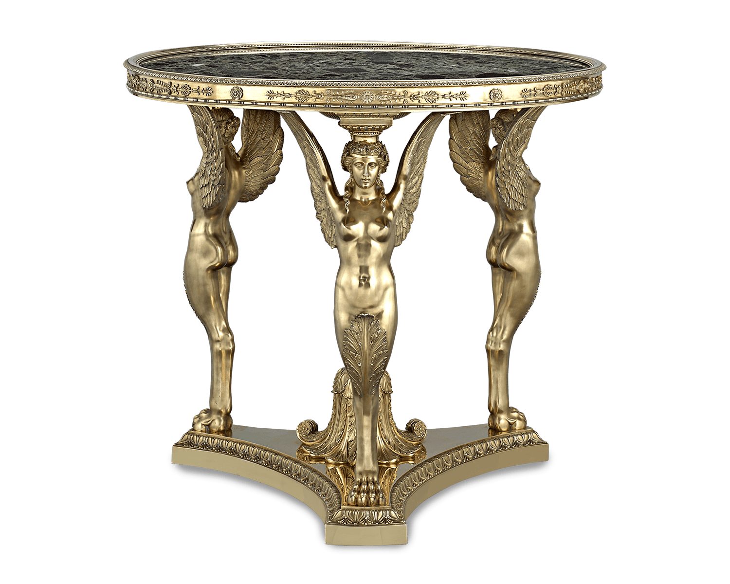 Silver-Gilt Exhibition Tea Table by Maison Aucoc