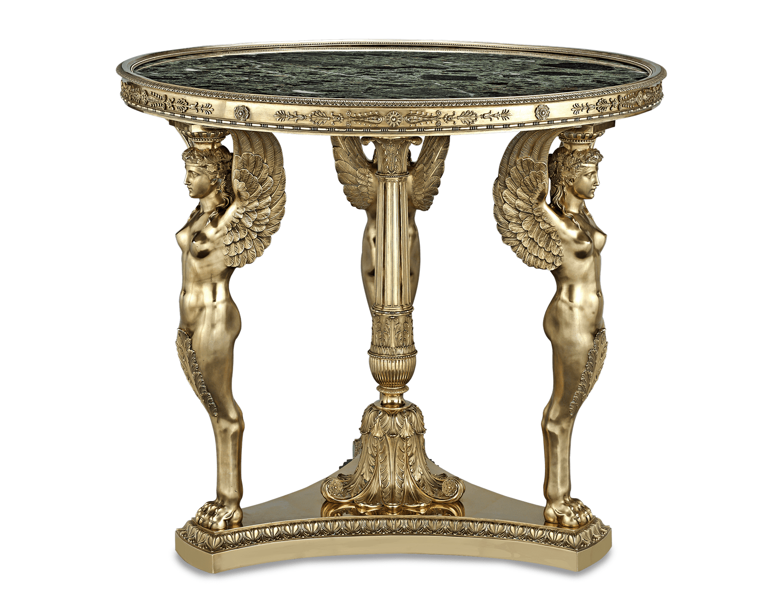 Silver-Gilt Exhibition Tea Table by Maison Aucoc