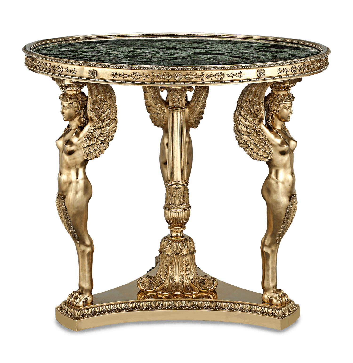 Silver-Gilt Exhibition Tea Table by Maison Aucoc