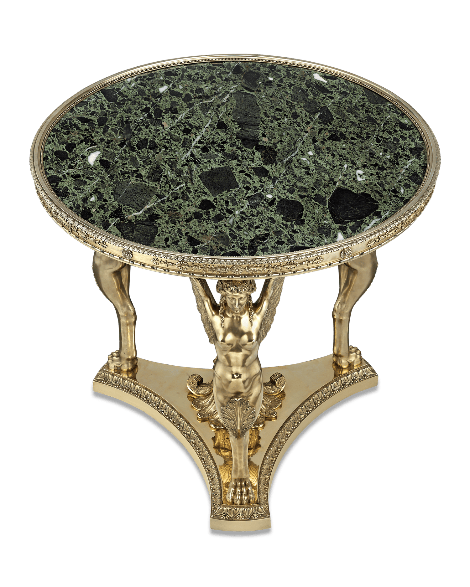 Silver-Gilt Exhibition Tea Table by Maison Aucoc