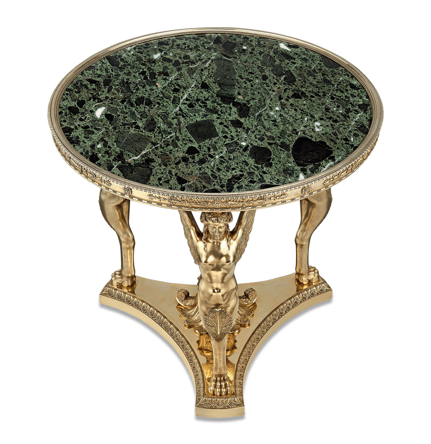 Silver-Gilt Exhibition Tea Table by Maison Aucoc