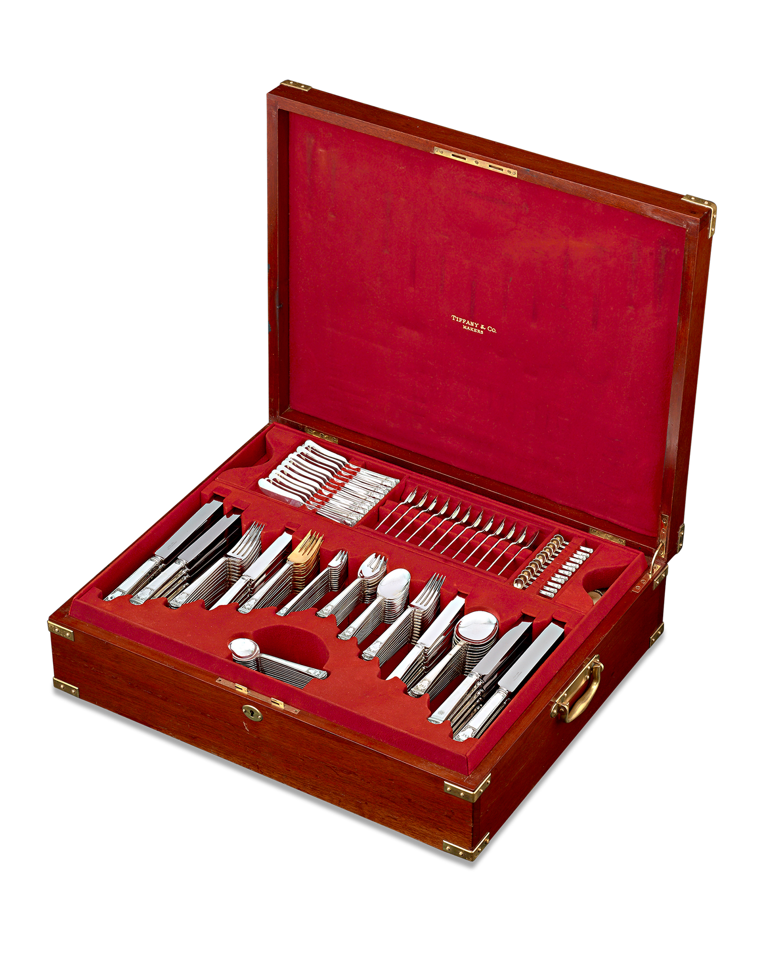 Tiffany & Co. San Lorenzo Silver Flatware Service, 248 Pieces