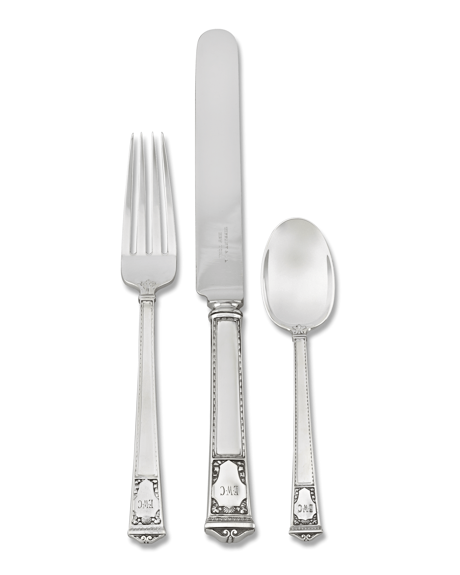 Tiffany & Co. San Lorenzo Silver Flatware Service, 248 Pieces Tiffany & Co. San Lorenzo Silver Flatware Service, 248 Pieces